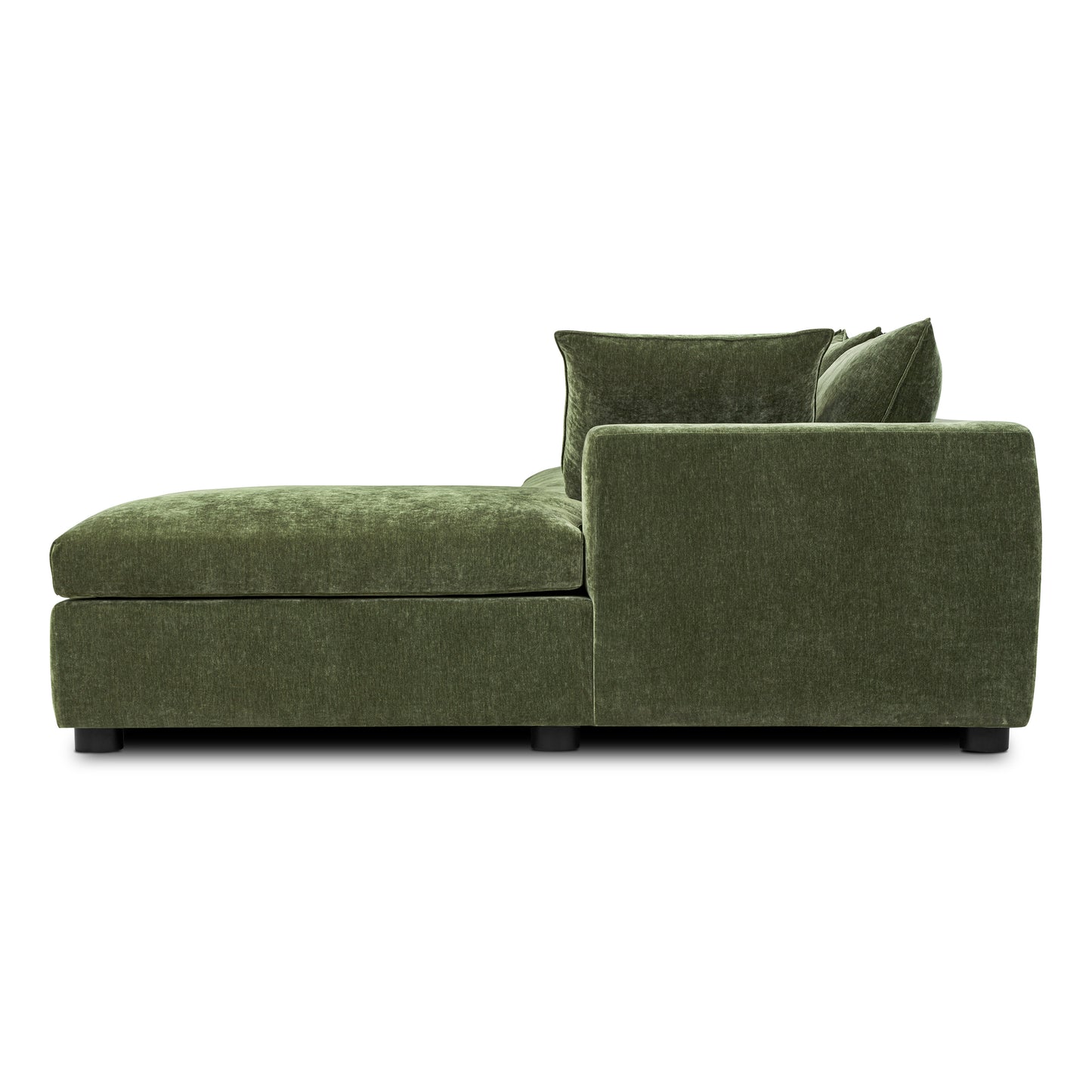 Milo Right-Facing Sleeper Sectional | Sagano Green