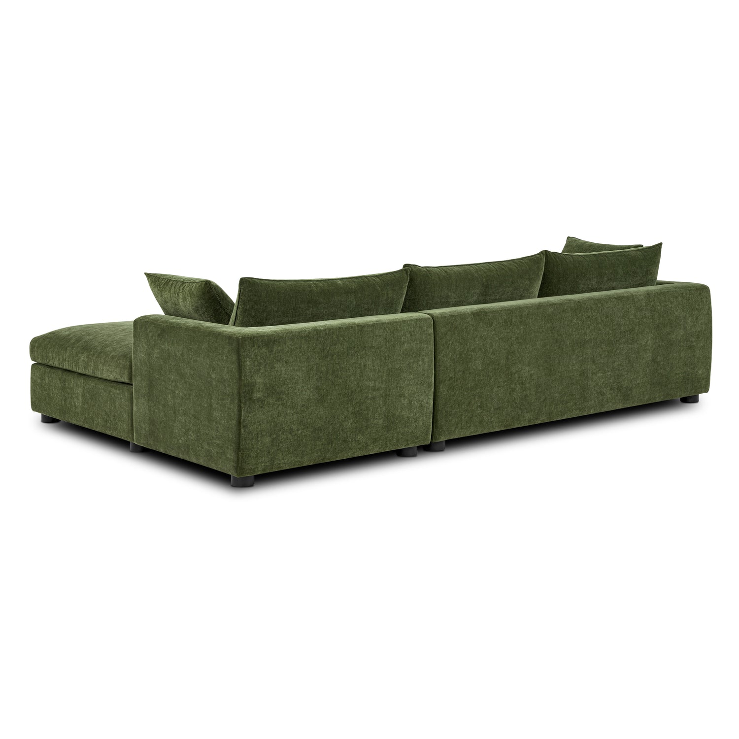 Milo Right-Facing Sleeper Sectional | Sagano Green 