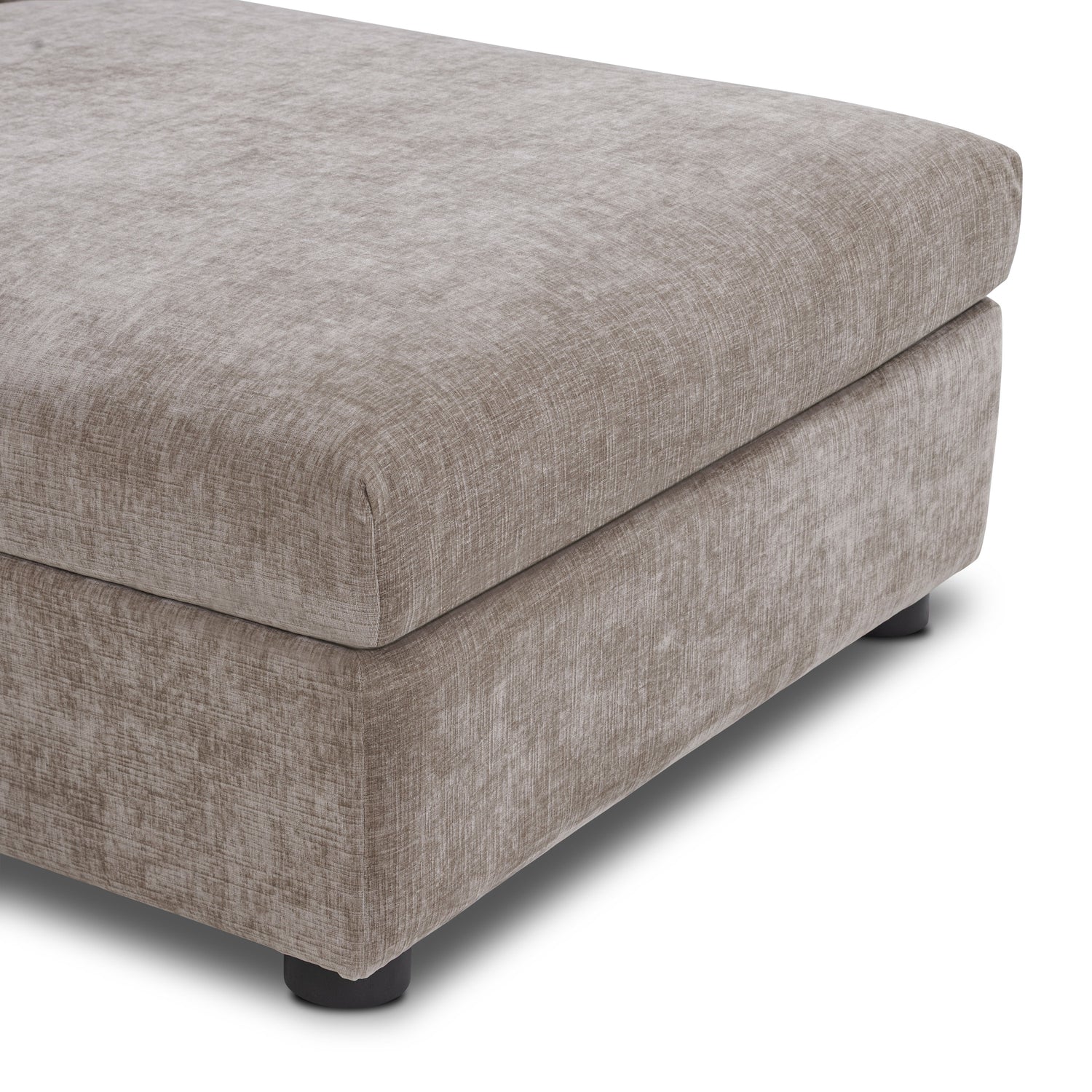 Milo Right-Facing Sleeper Sectional | Taupe Brown 