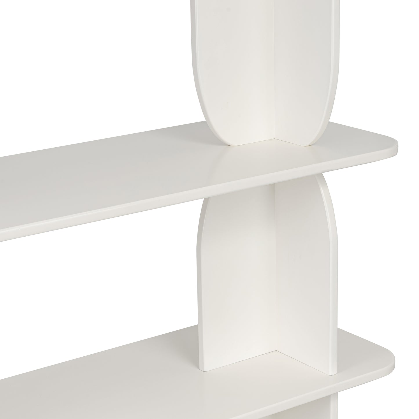 Padua 62" Bookshelf | Ivory White