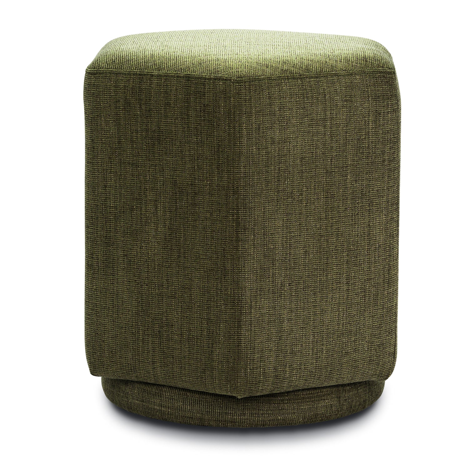 Hexad Ottoman | Moss Green 