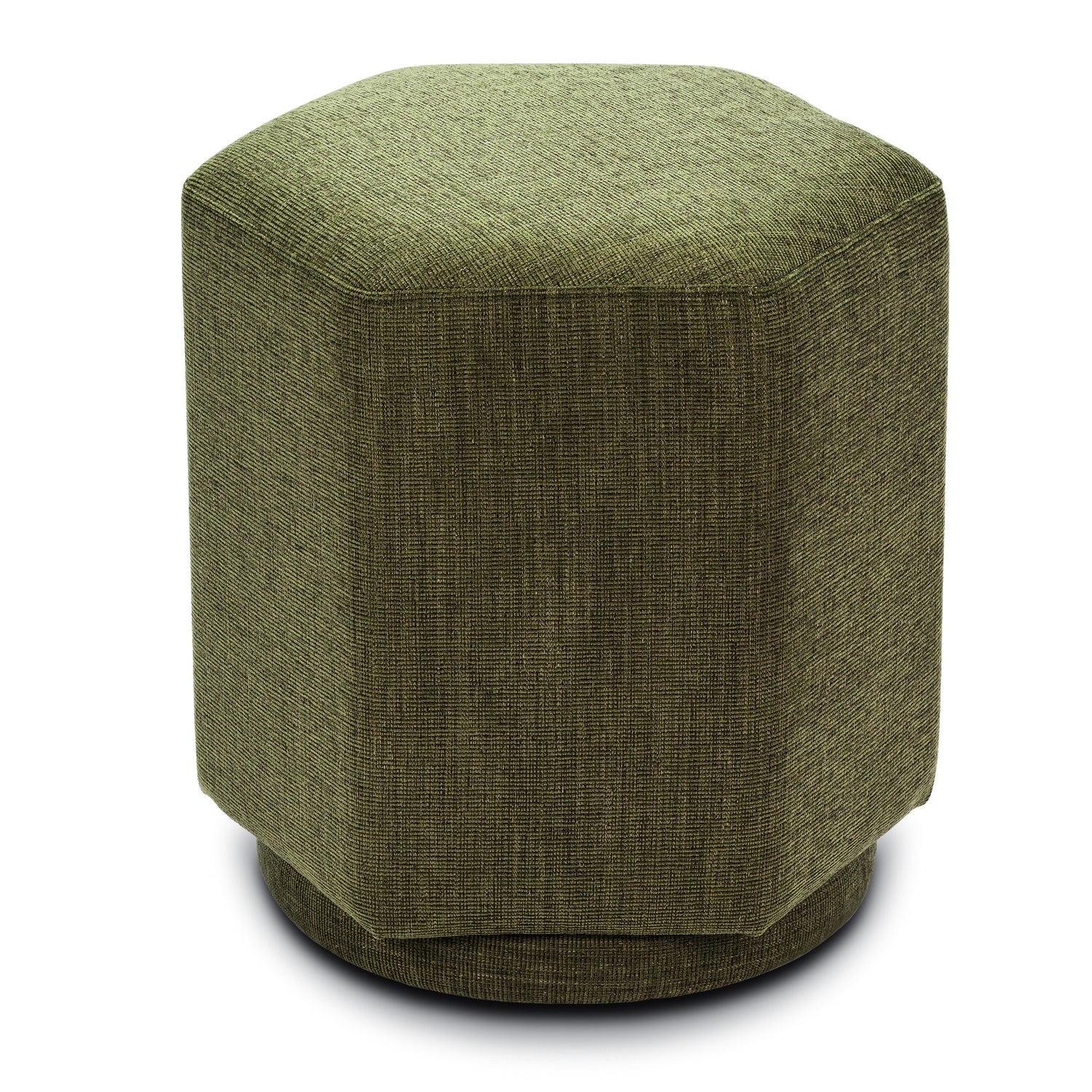 Hexad Ottoman | Moss Green 