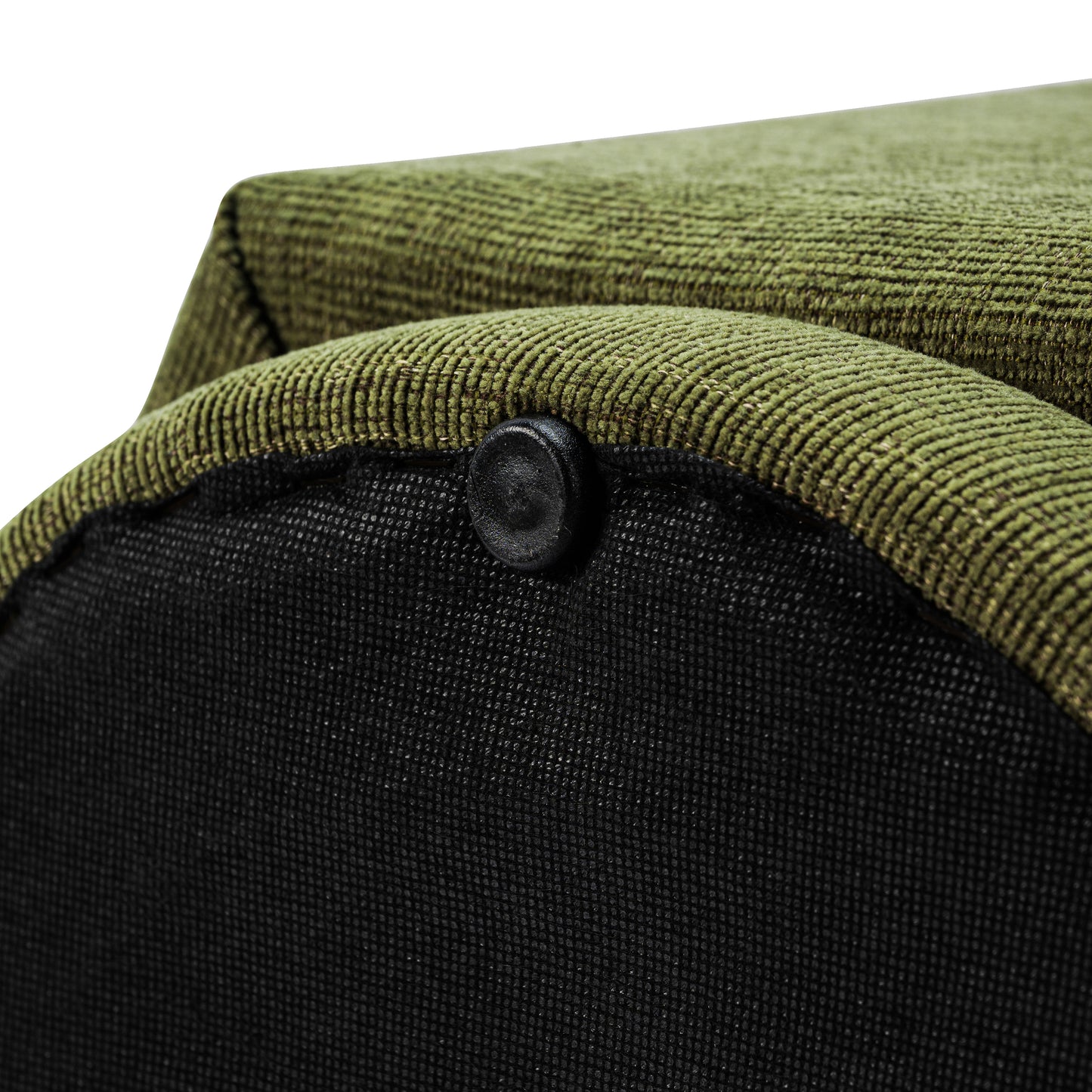Hexad Ottoman | Moss Green