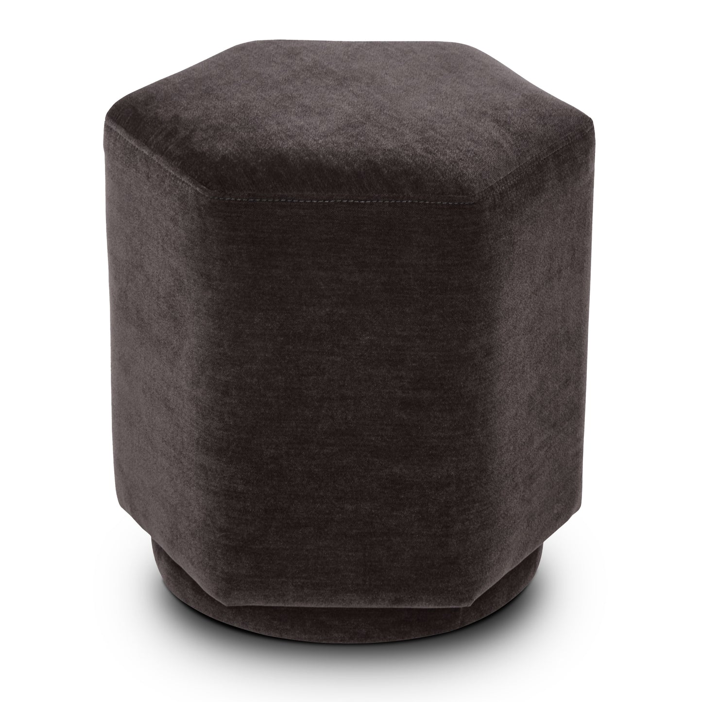 Hexad Ottoman | Ganache Brown