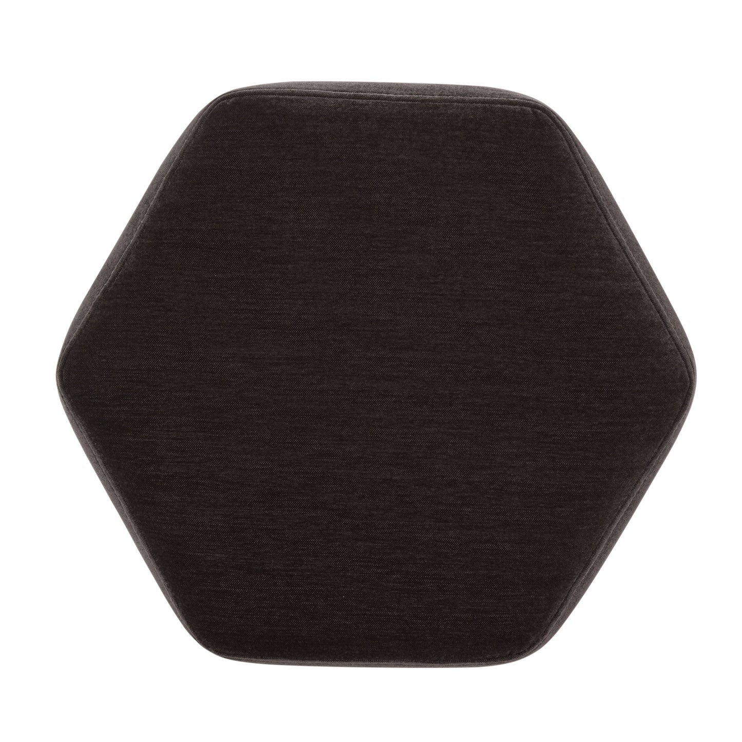 Hexad Ottoman | Ganache Brown