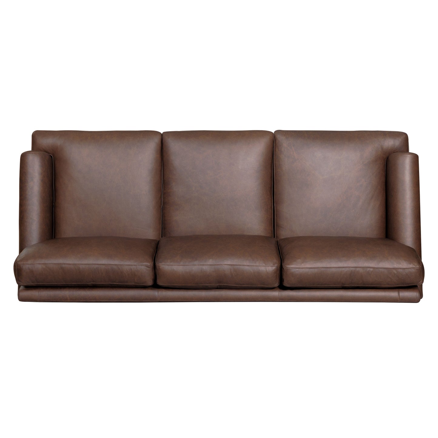 Bristol 90" Leather Sofa | Bridle Brown