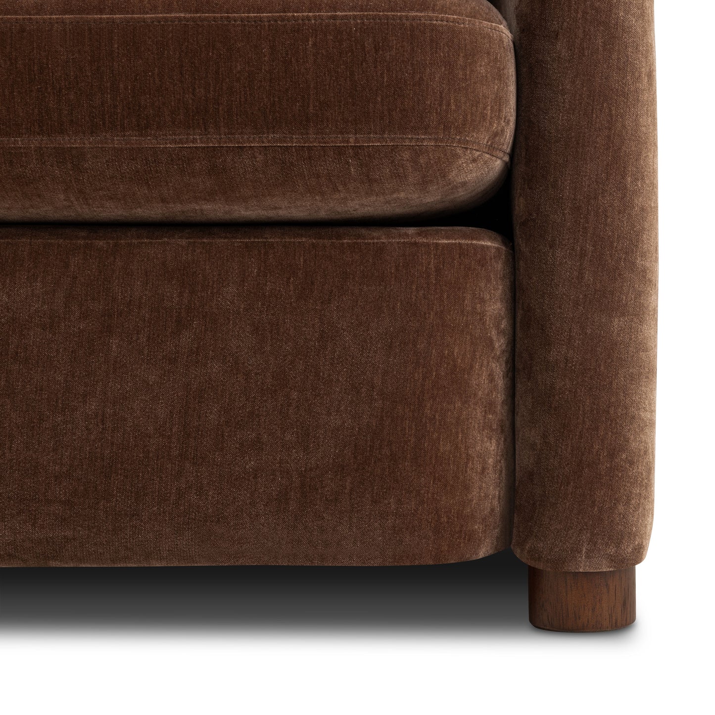 Rigon 100" Sofa | Bronzer Brown