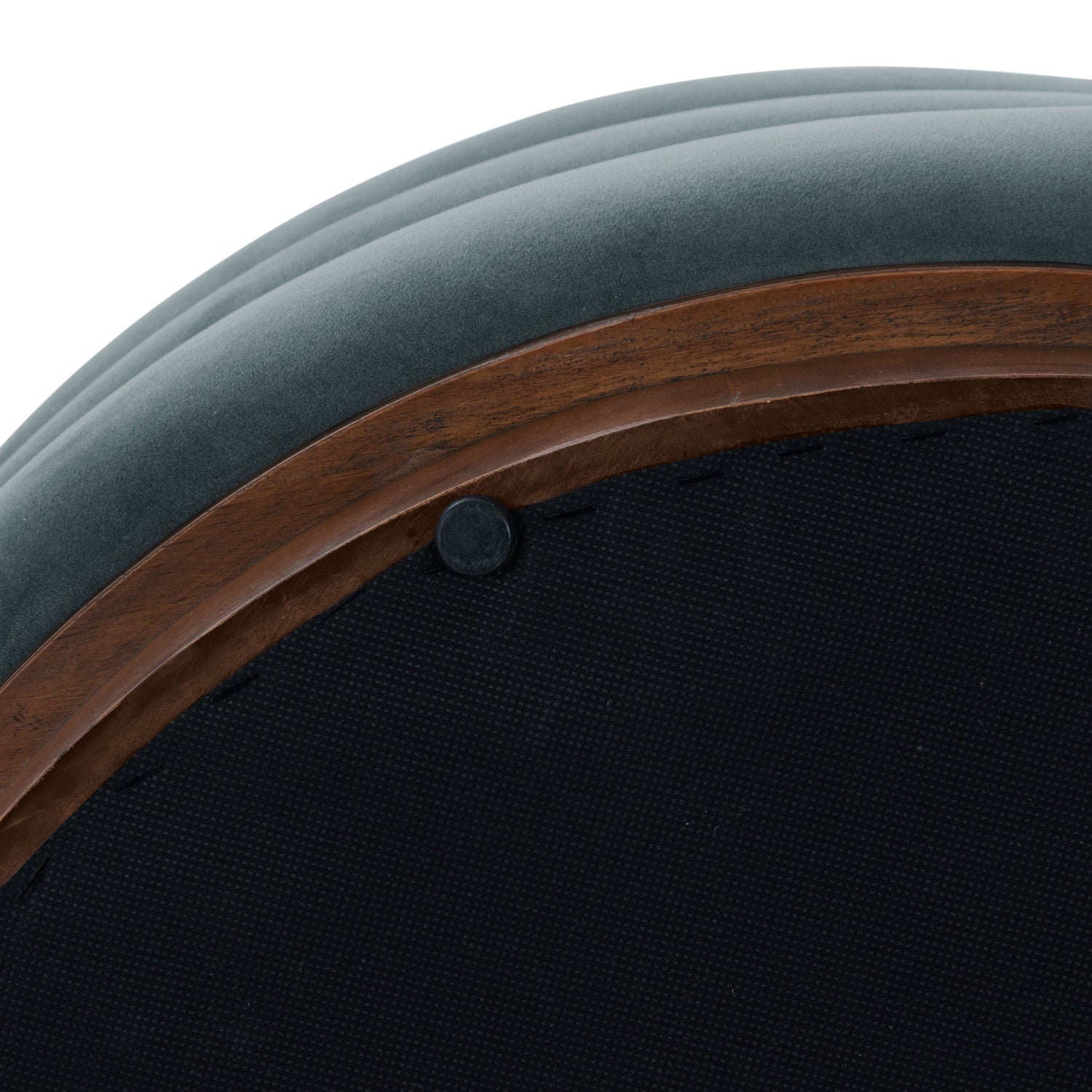 Paros Storage Ottoman | Shadow Teal 