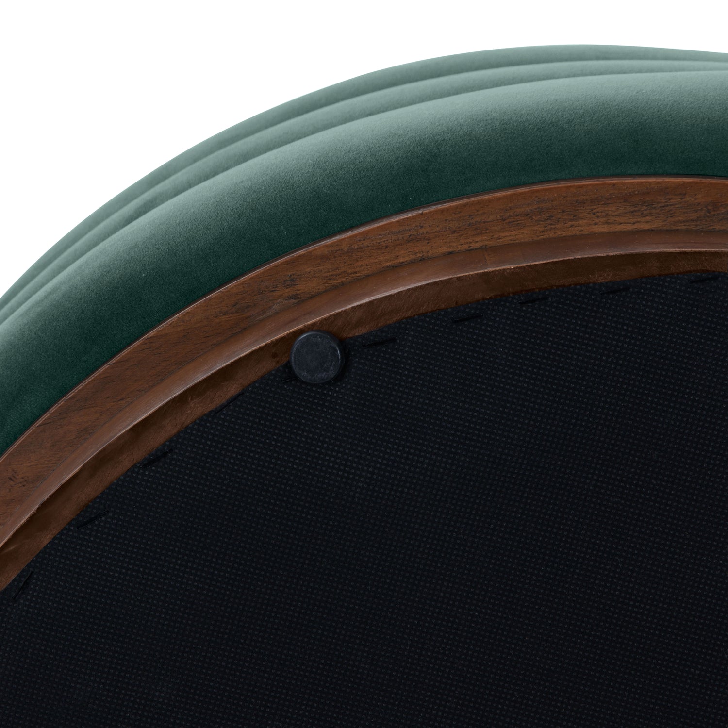 Paros Storage Ottoman | Shadow Teal 