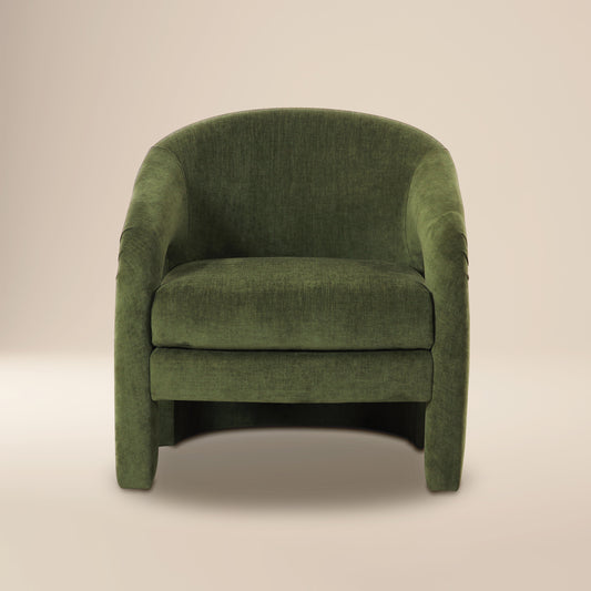 Verona Lounge Chair | Distressed Green