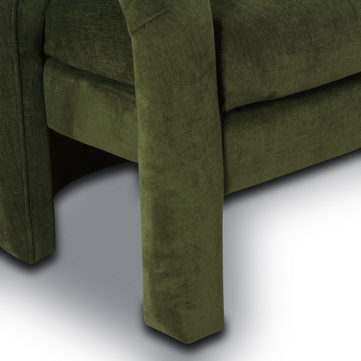 Verona Lounge Chair | Distressed Green