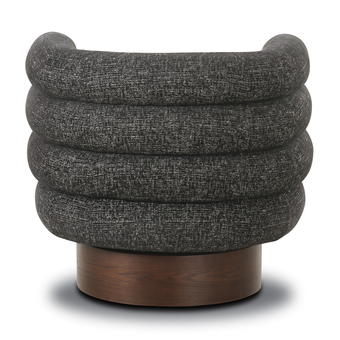 Rome Swivel Lounge Chair | Ebony Black