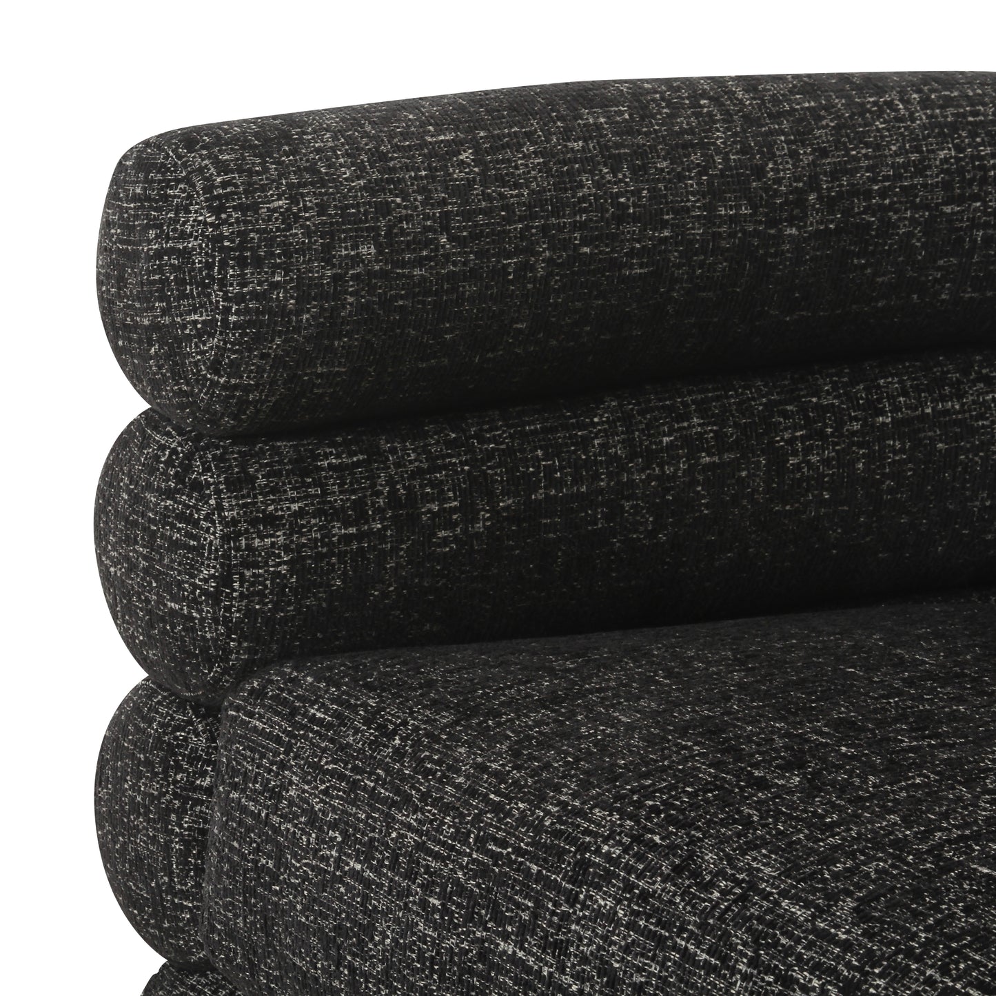 Rome Swivel Lounge Chair | Ebony Black