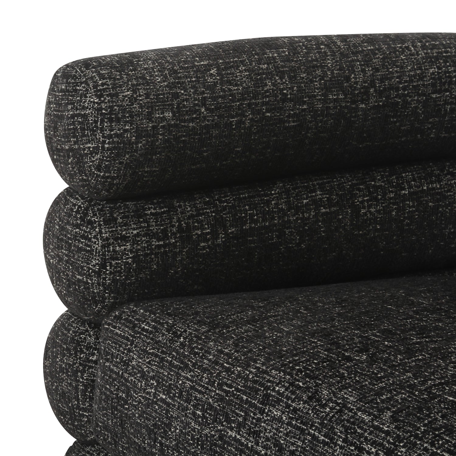 Rome Swivel Lounge Chair | Ebony Black 