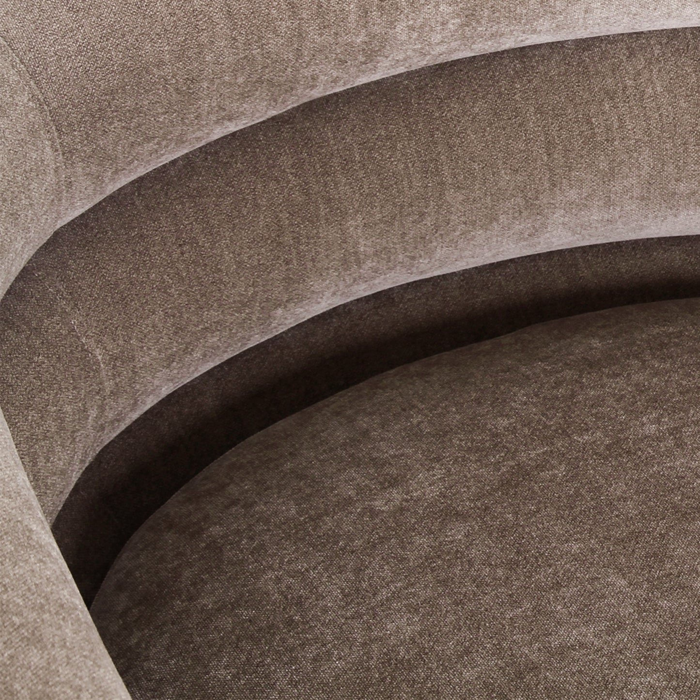 Rome Swivel Lounge Chair | Fawn Brown