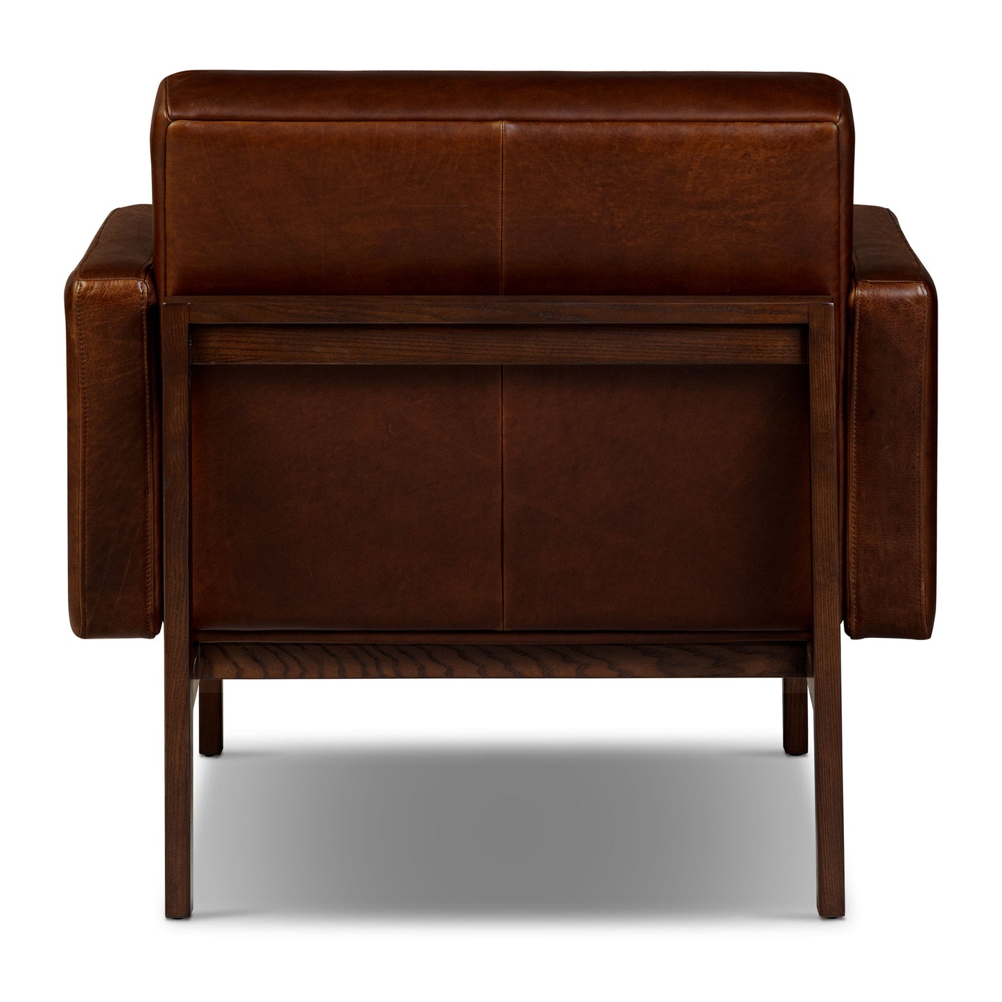 Herstal Leather Lounge Chair | Oscuro Brown