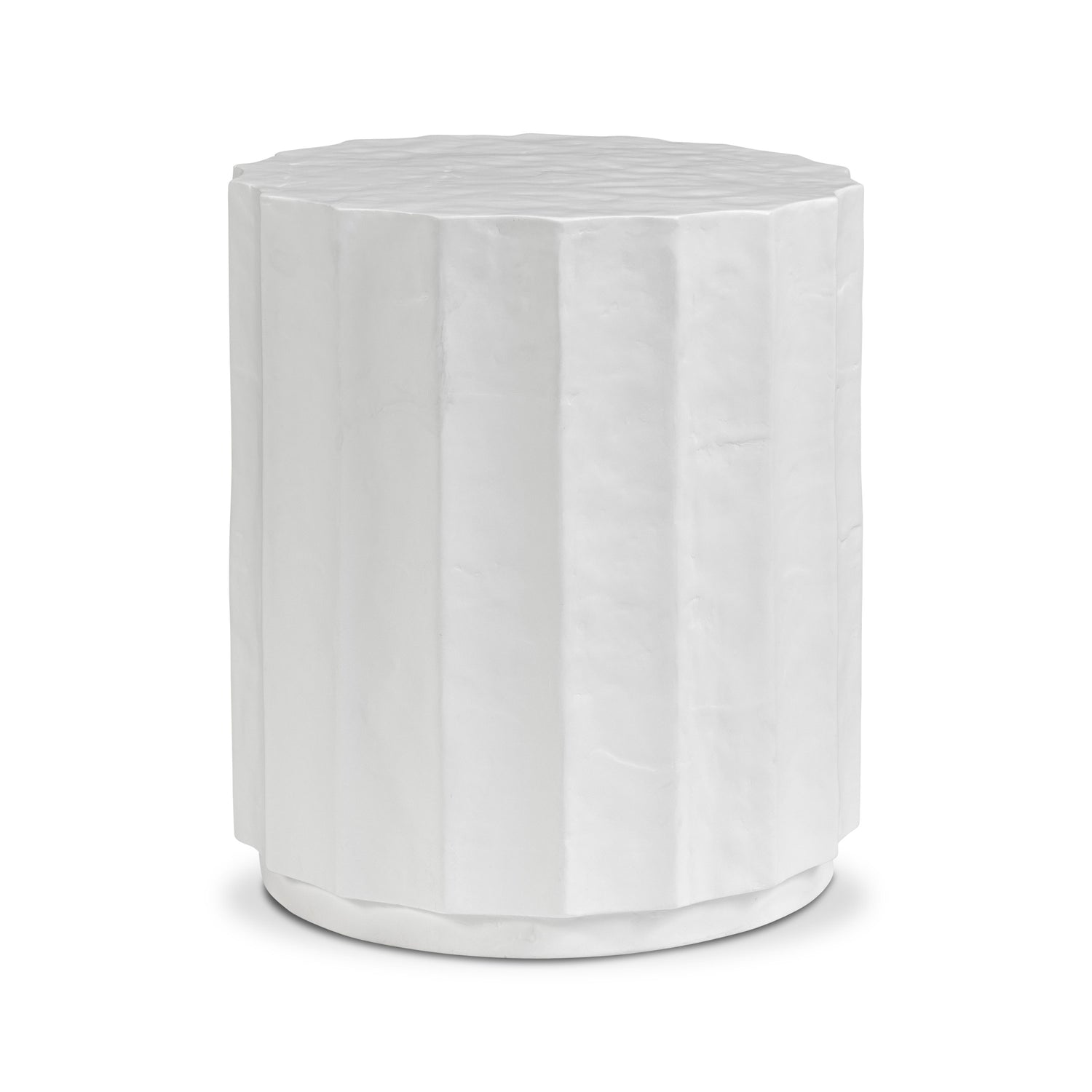Kavala Side Table | Ivory Concrete 