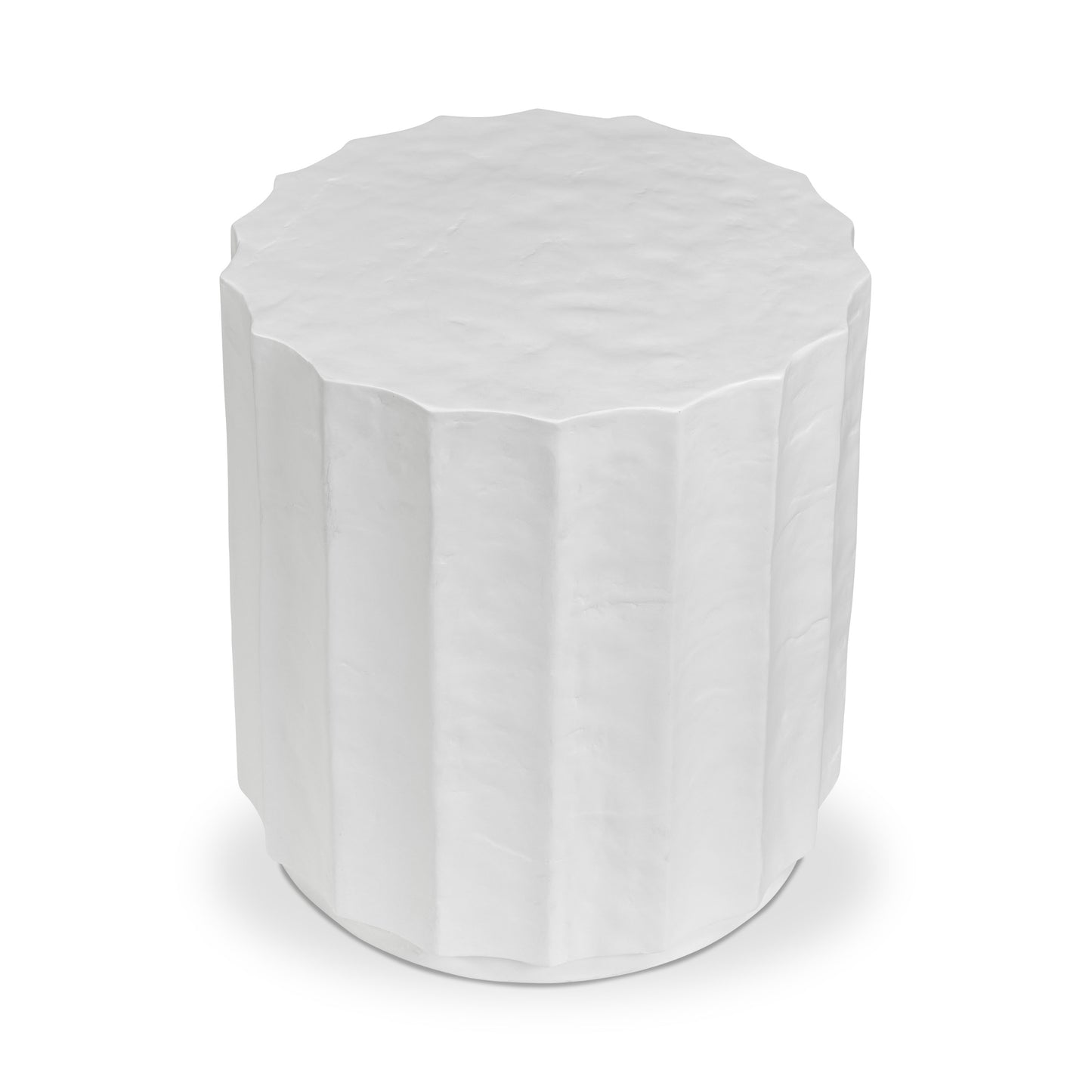 Kavala Side Table | Ivory Concrete