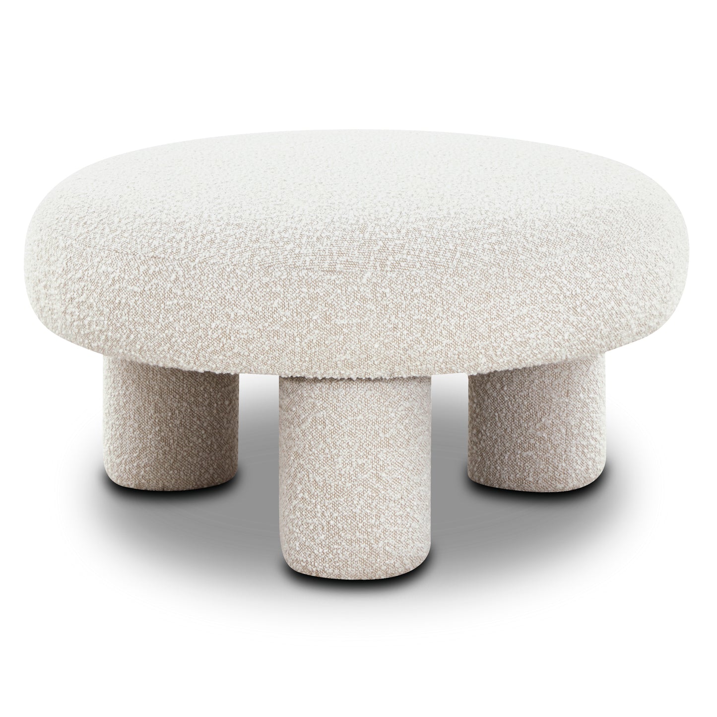Circa Ottoman | Froth White Boucle