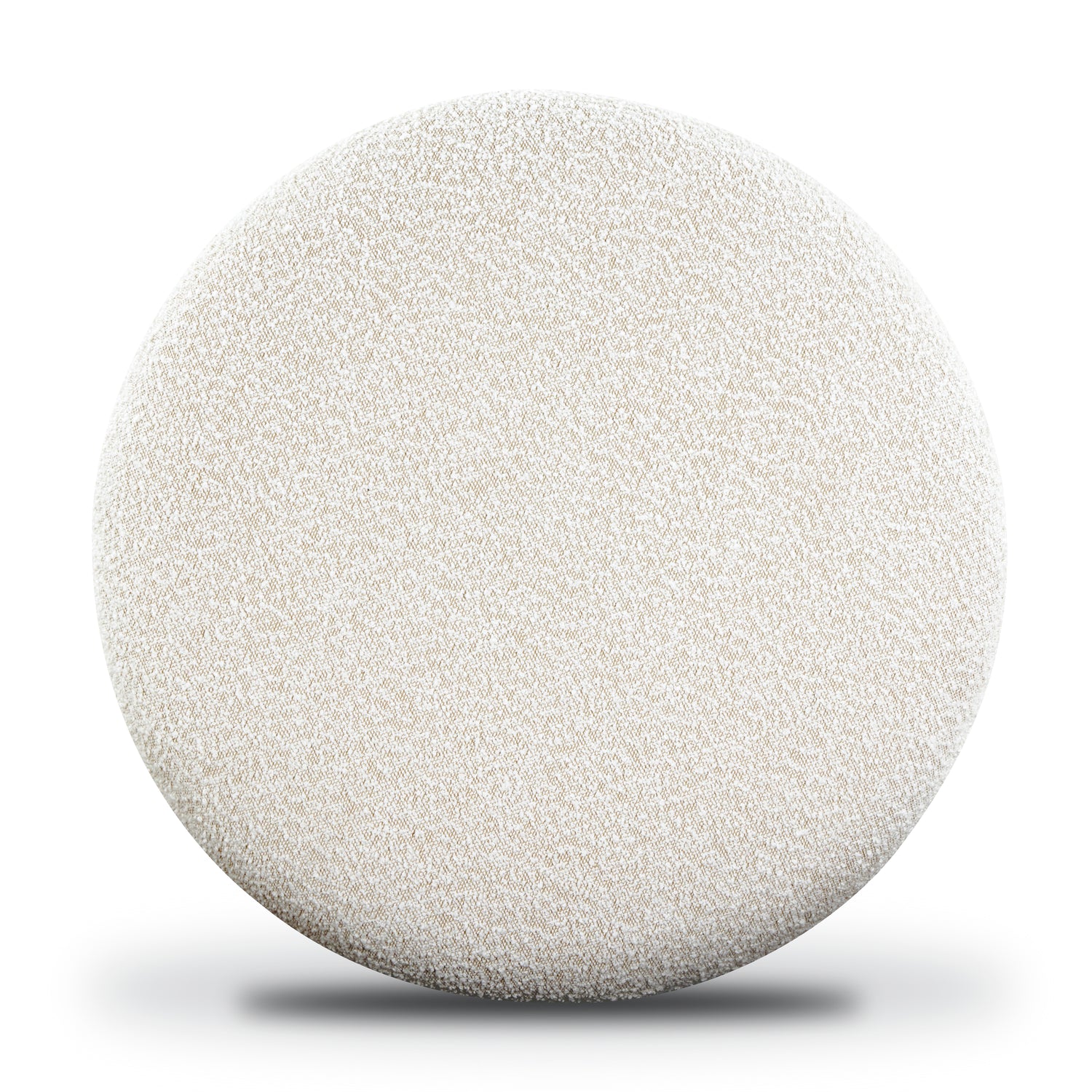Circa Ottoman | Froth White Boucle 
