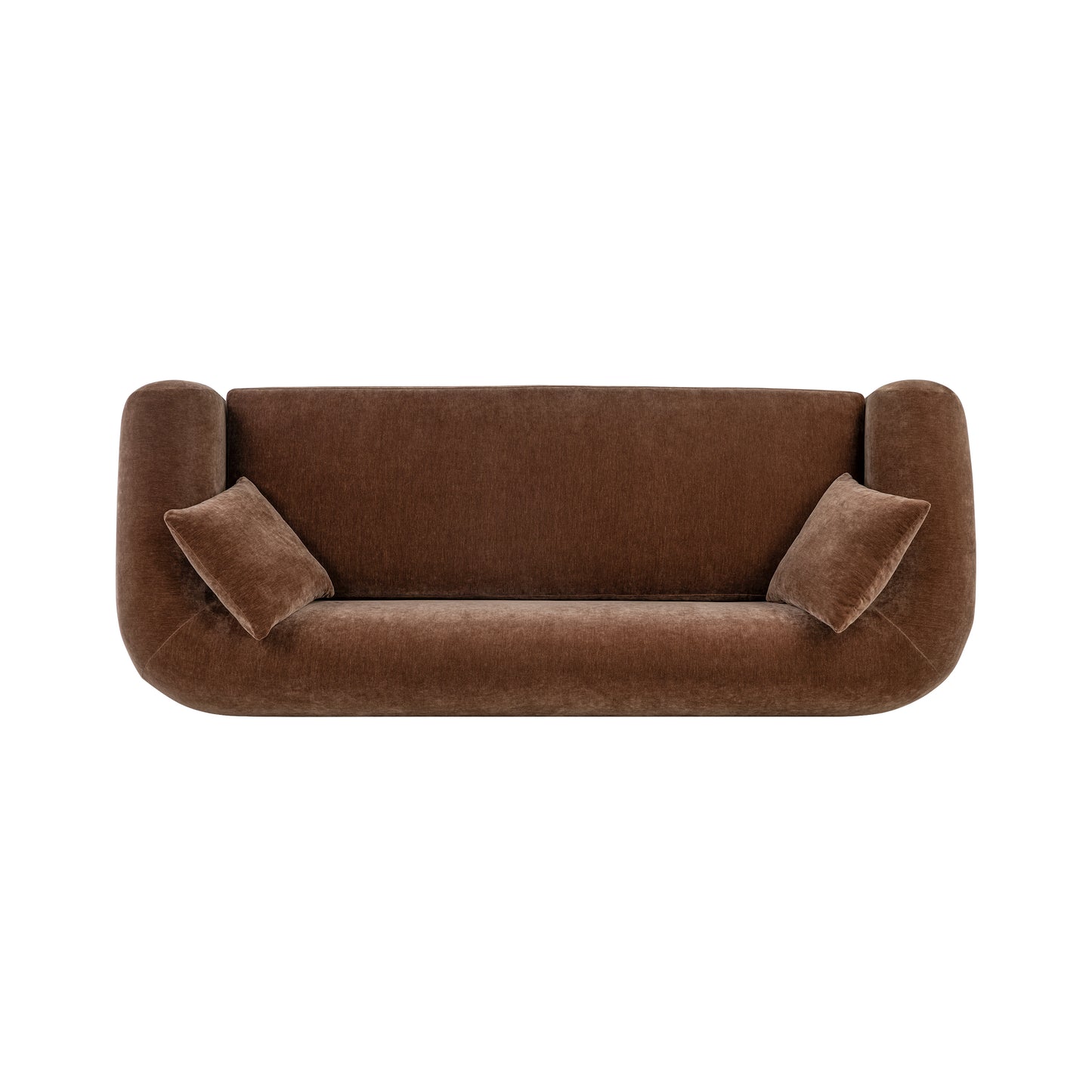 Bourges 99" Sofa | Bronzer Brown