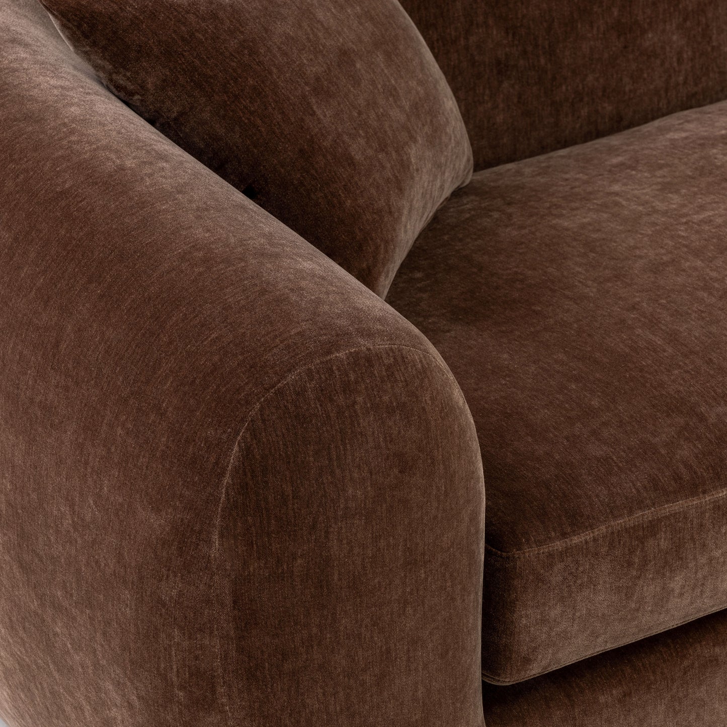 Bourges 99" Sofa | Bronzer Brown