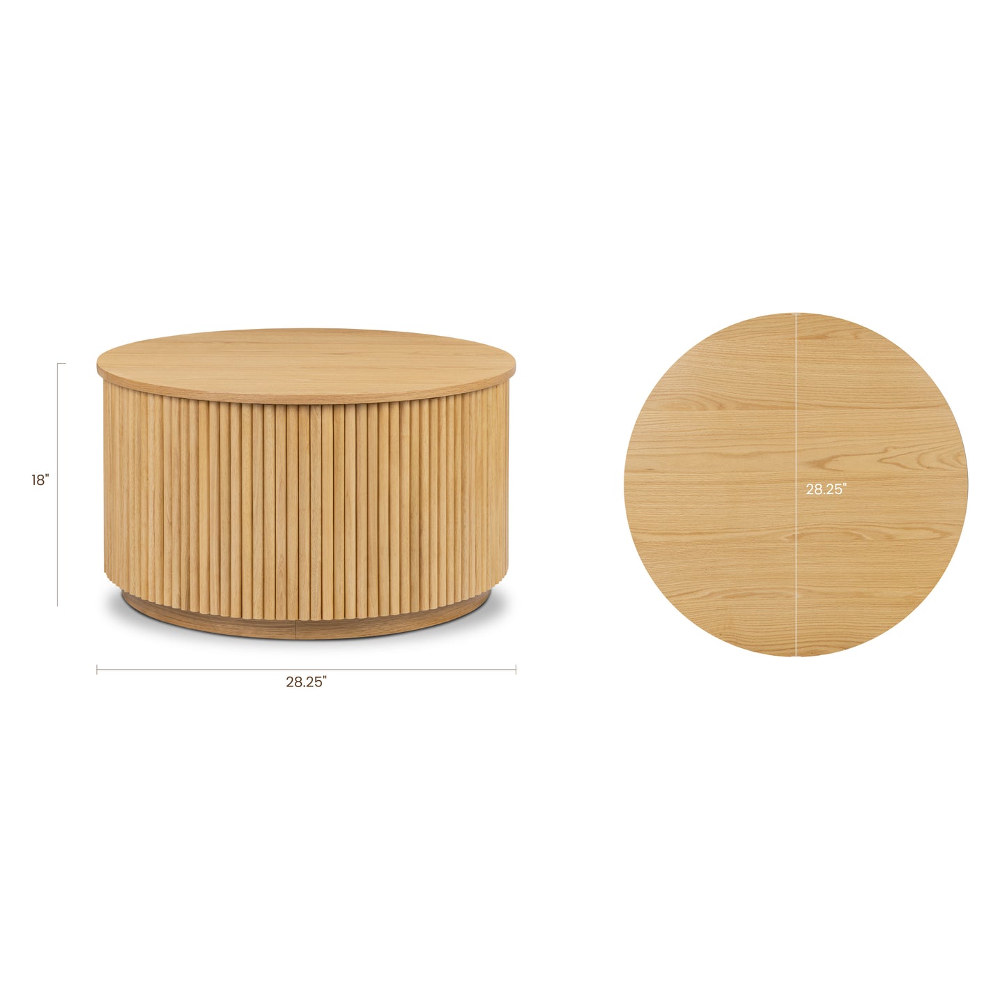 Ronda Storage Coffee Table | Oak