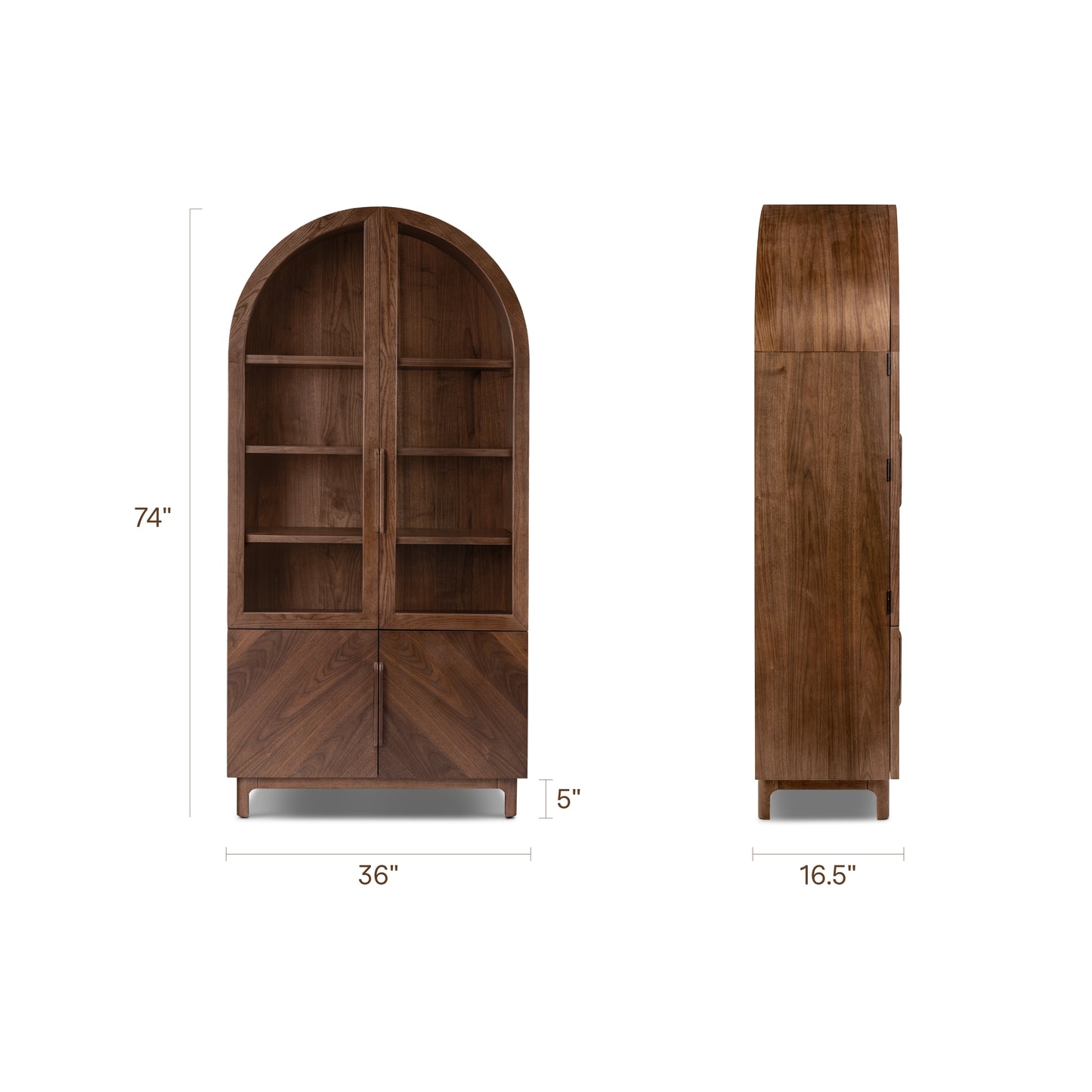 Amalfi 36" Cabinet | Walnut
