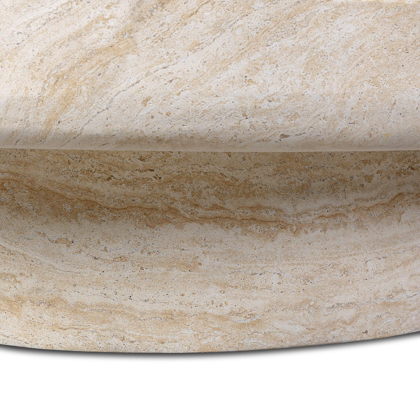 Odette 52" Coffee Table | Travertine