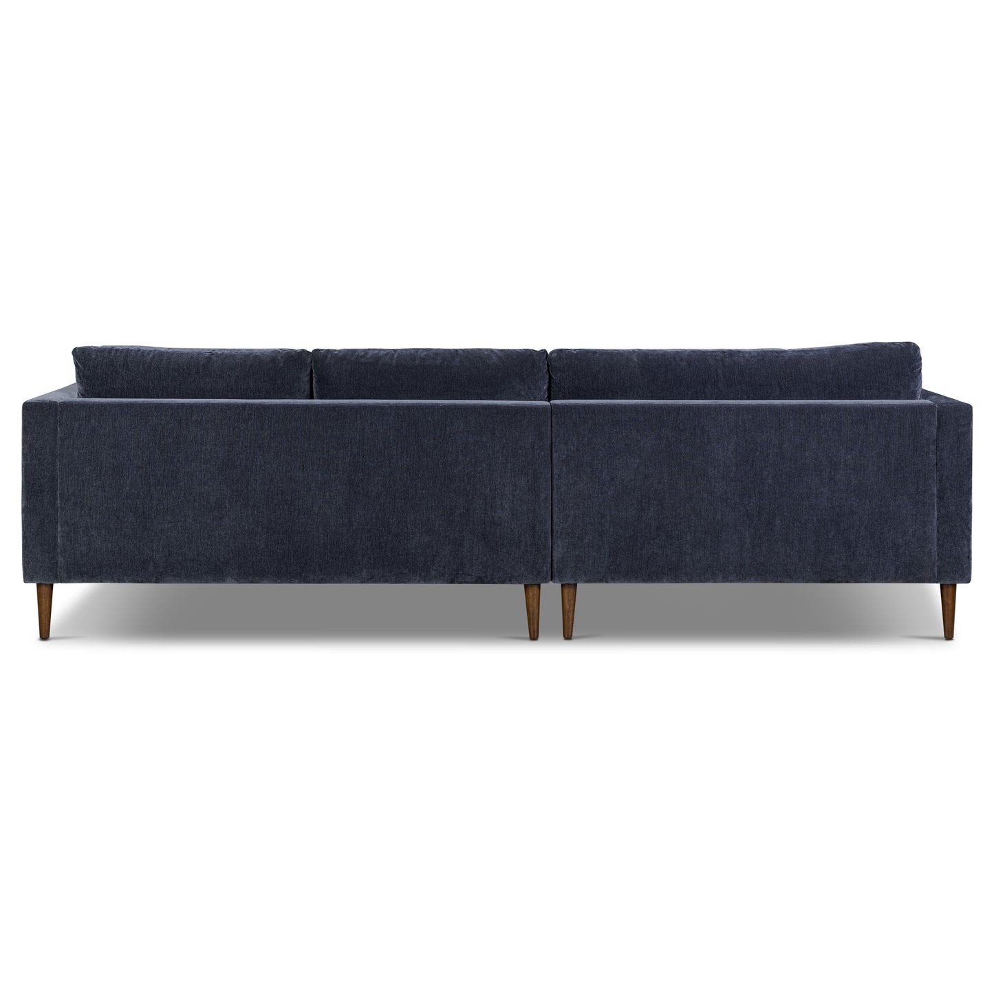 Lucerne Left-Facing Sectional with Extra-Wide Chaise | Mystic Blue