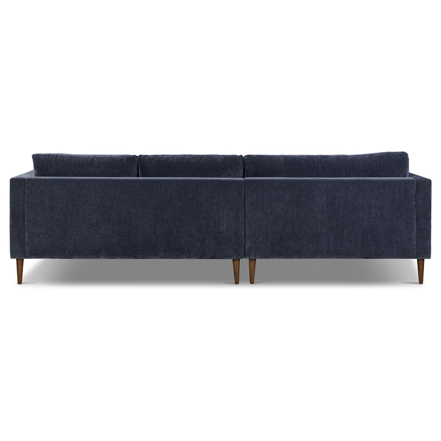 Lucerne Left-Facing Sectional with Extra-Wide Chaise | Mystic Blue 