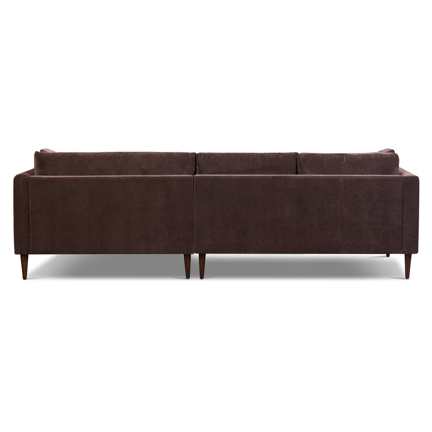 Lucerne Right-Facing Sectional with Extra-Wide Chaise | Sable Brown
