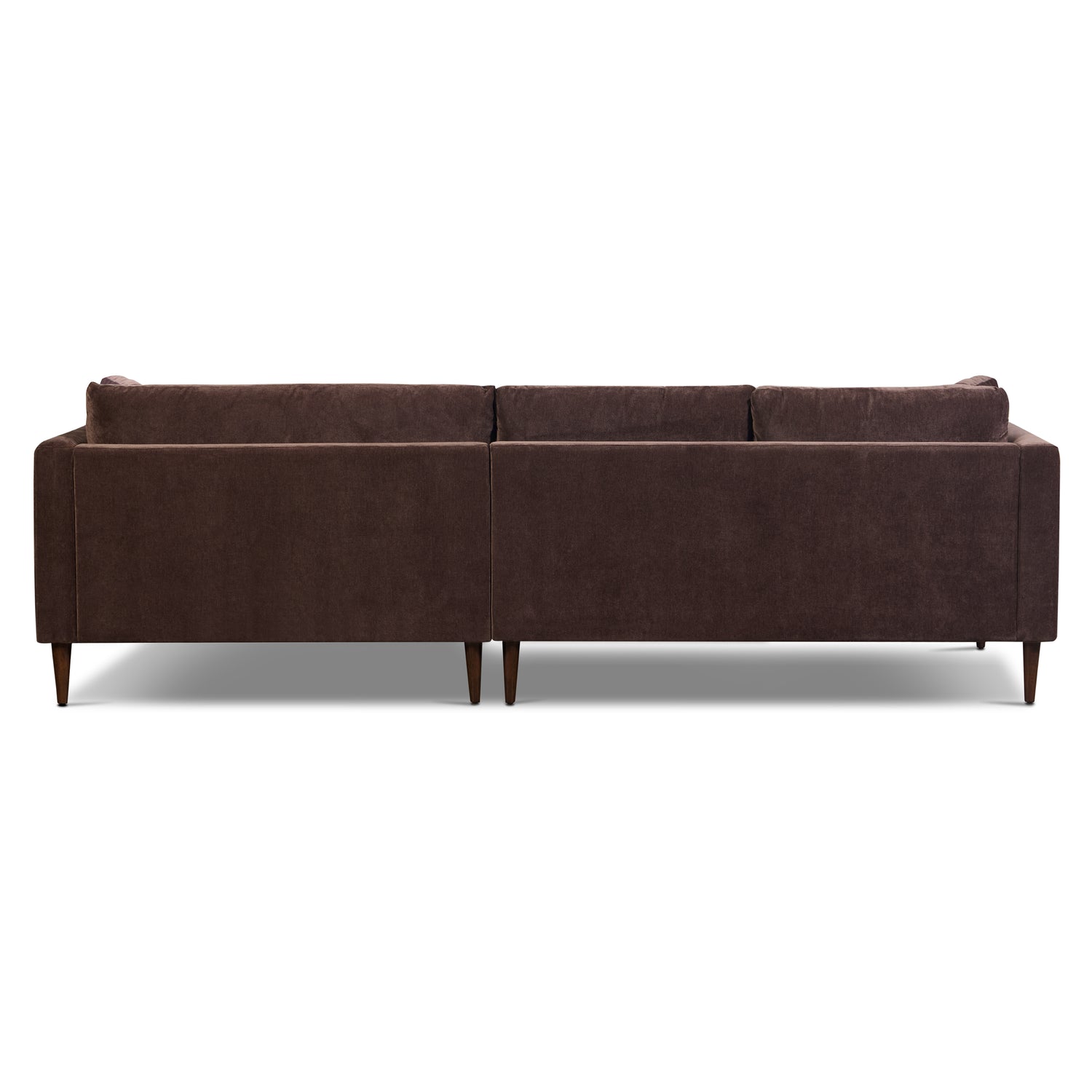 Lucerne Right-Facing Sectional with Extra-Wide Chaise | Sable Brown 