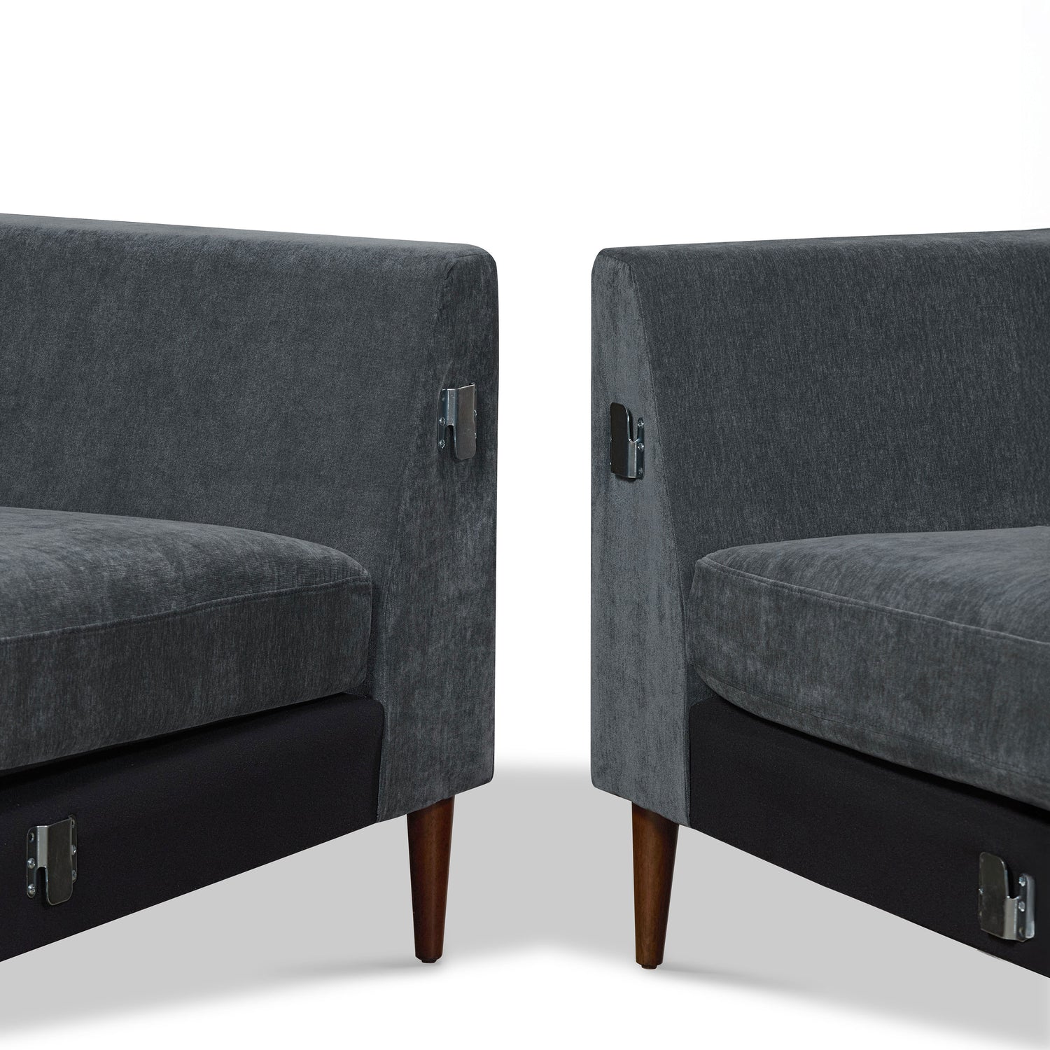Lucerne Right-Facing Sectional with Extra-Wide Chaise | Boreal Blue 