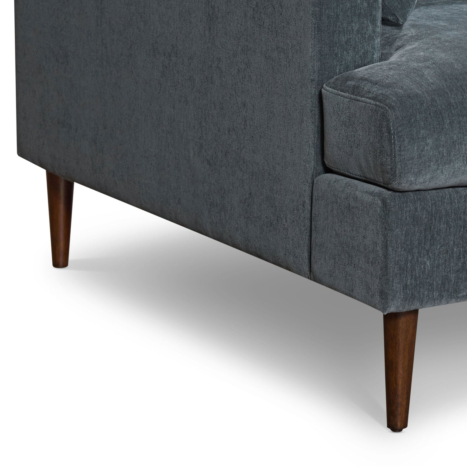 Lucerne Right-Facing Sectional with Extra-Wide Chaise | Boreal Blue 