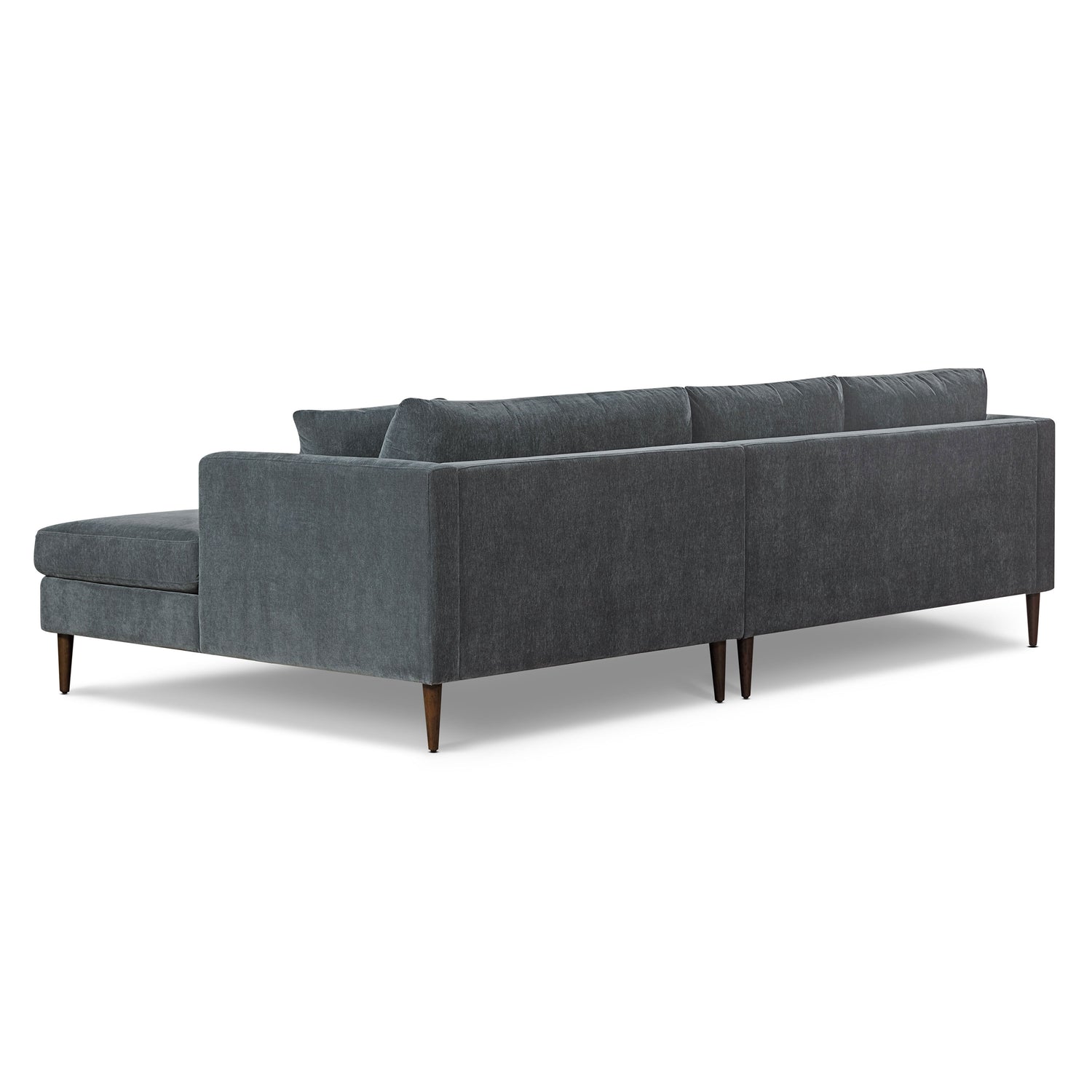 Lucerne Right-Facing Sectional with Extra-Wide Chaise | Boreal Blue 