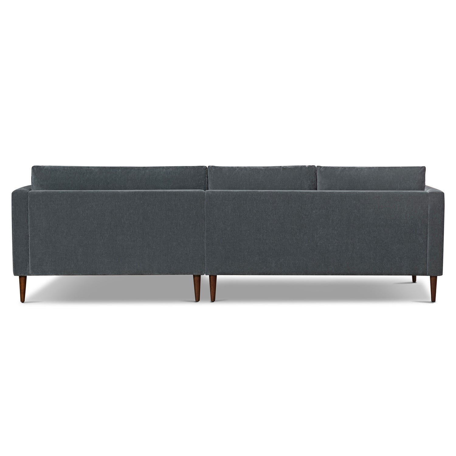Lucerne Right-Facing Sectional with Extra-Wide Chaise | Boreal Blue 