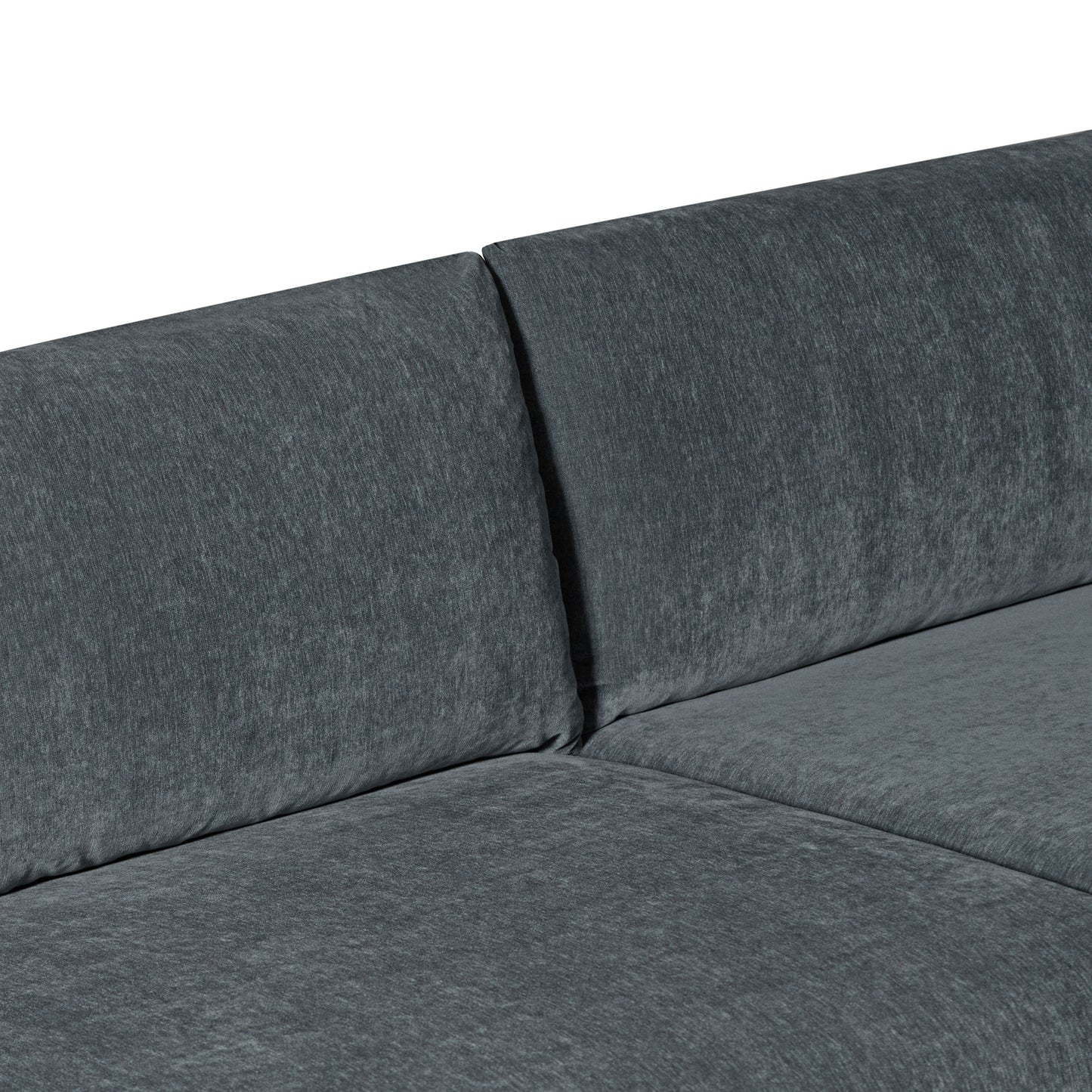 Lucerne Right-Facing Sectional with Extra-Wide Chaise | Boreal Blue
