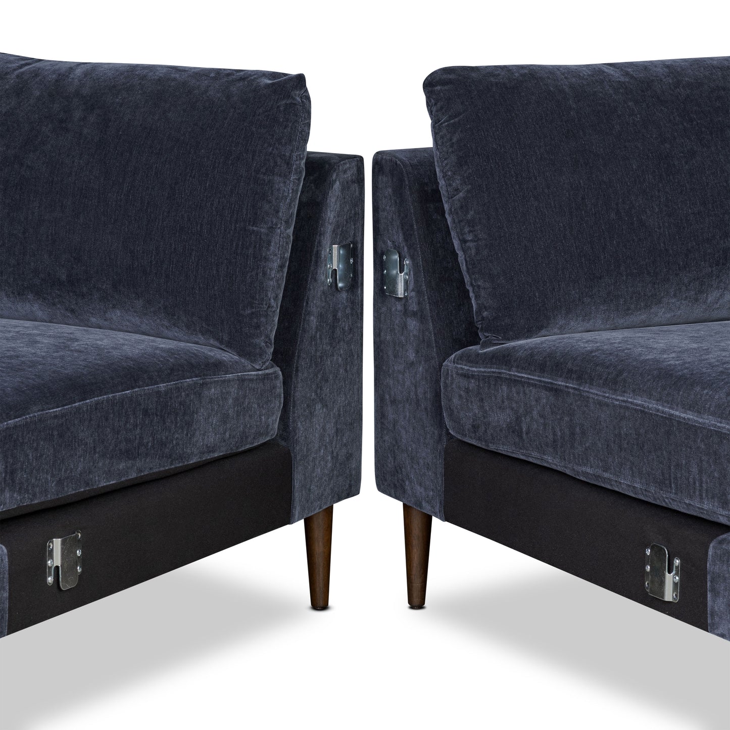 Lucerne Right-Facing Sectional with Extra-Wide Chaise | Mystic Blue