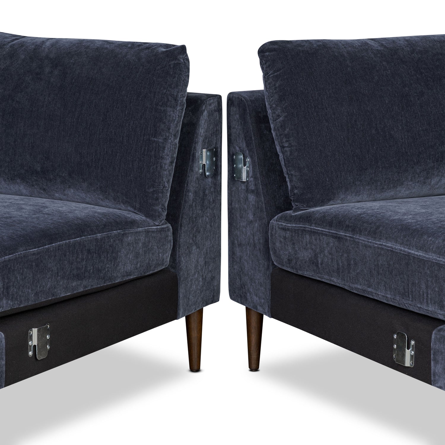 Lucerne Right-Facing Sectional with Extra-Wide Chaise | Mystic Blue 