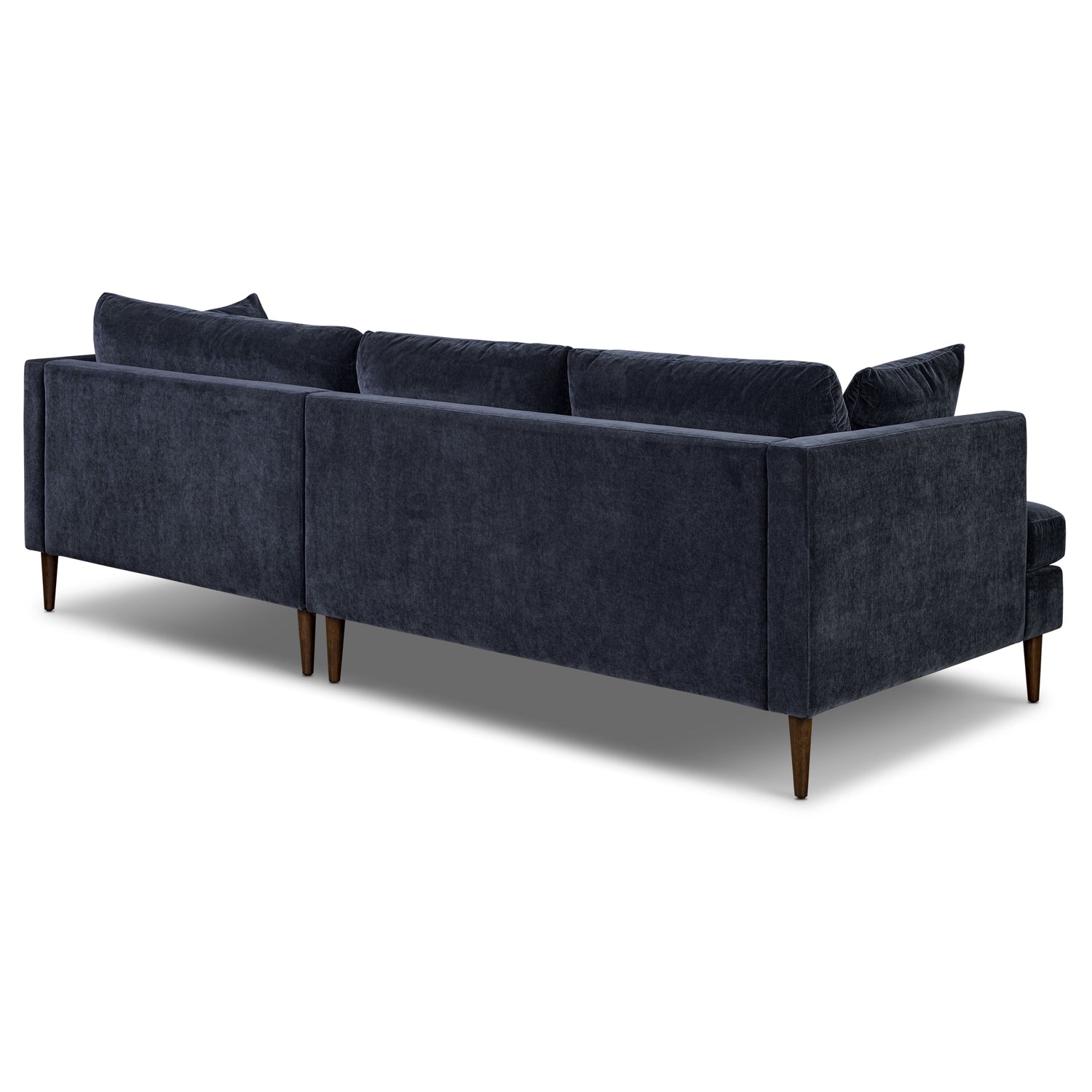 Lucerne Right-Facing Sectional with Extra-Wide Chaise | Mystic Blue 