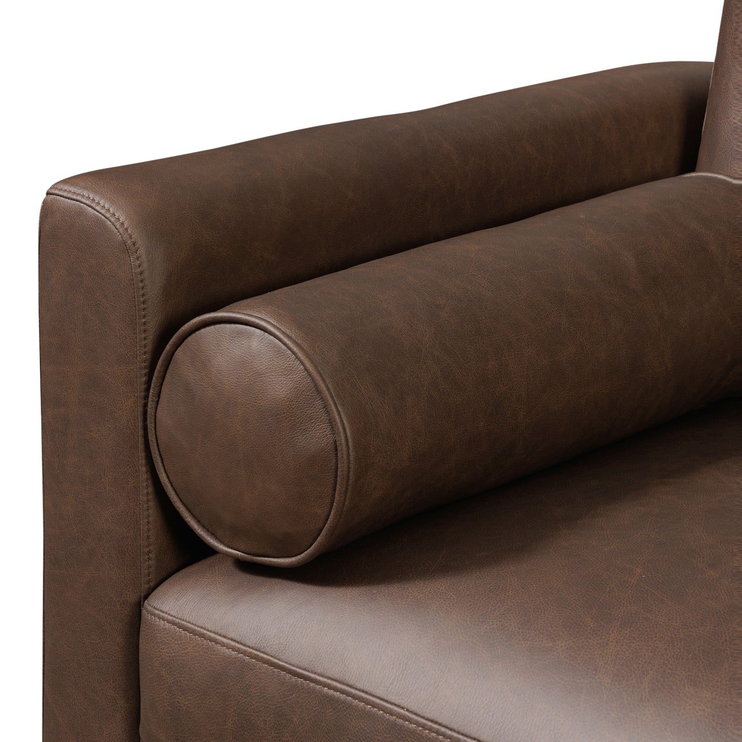 Toscano 89" Leather Sofa | Bridle Brown