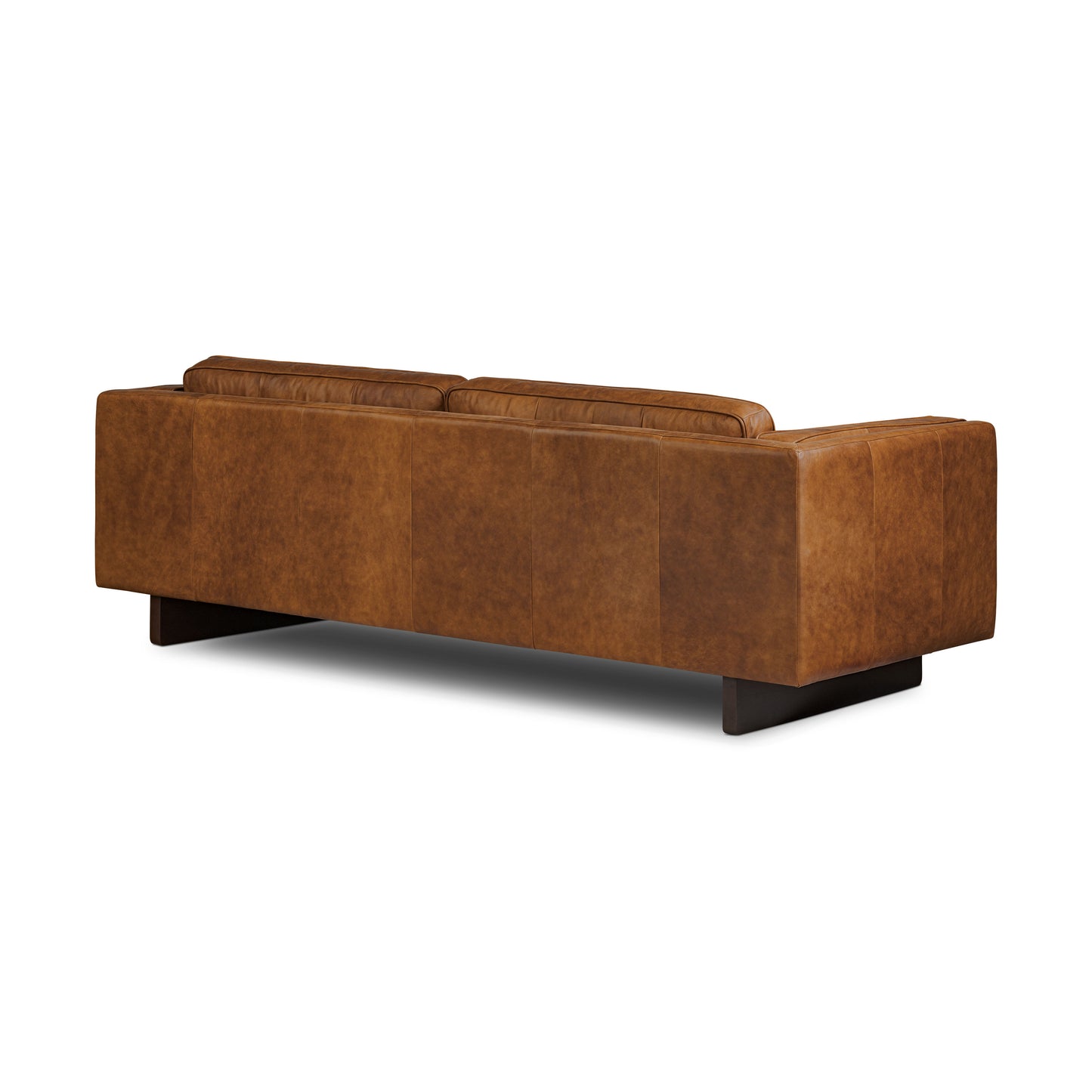 Salo 93" Leather Sofa | Russet Tan