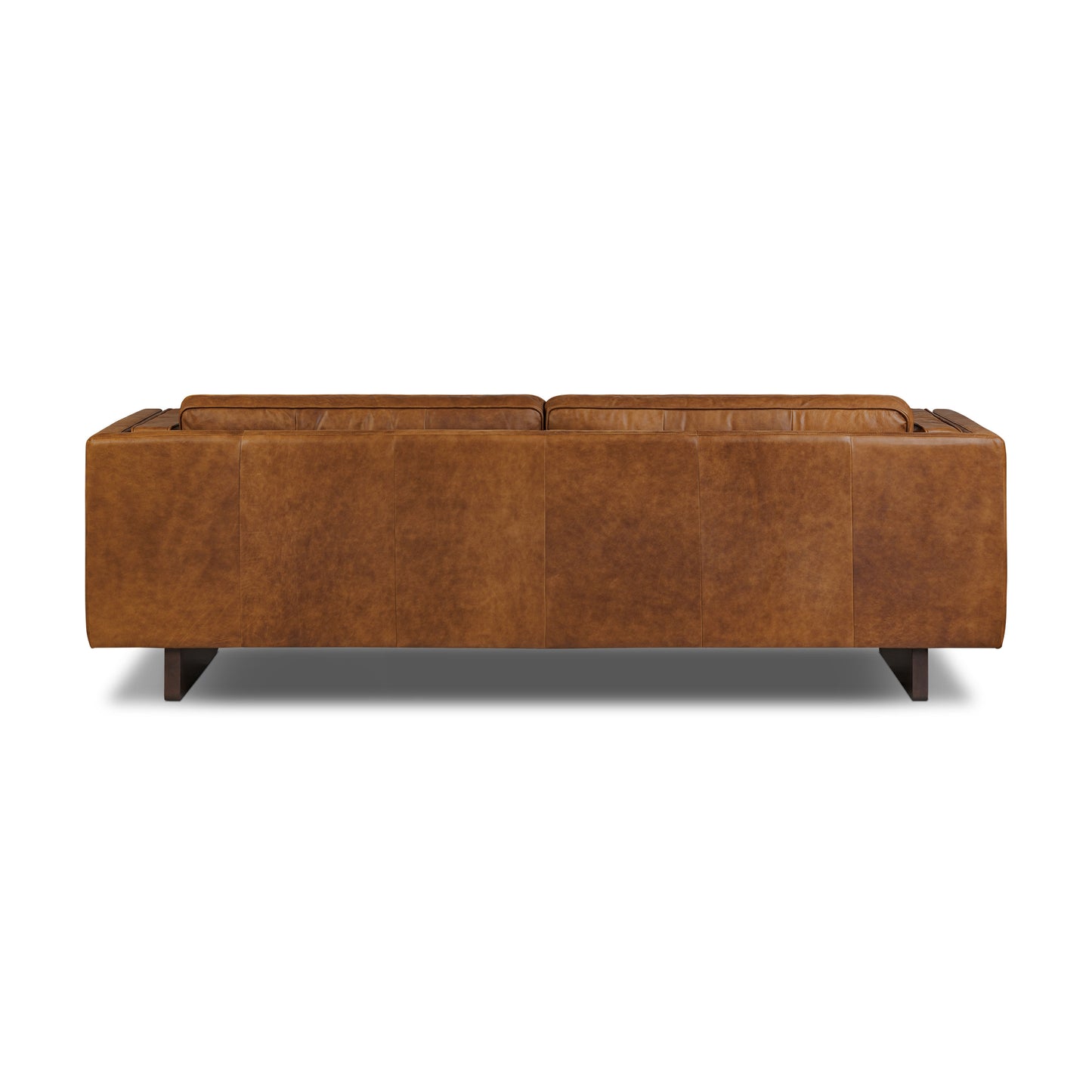 Salo 93" Leather Sofa | Russet Tan