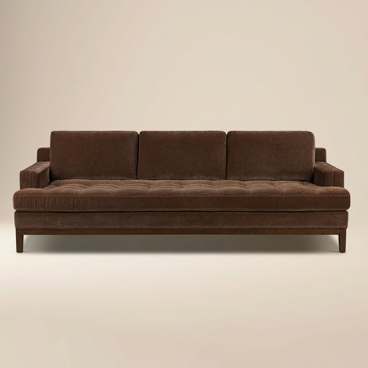 Vernon 99" Sofa | Bronzer Brown
