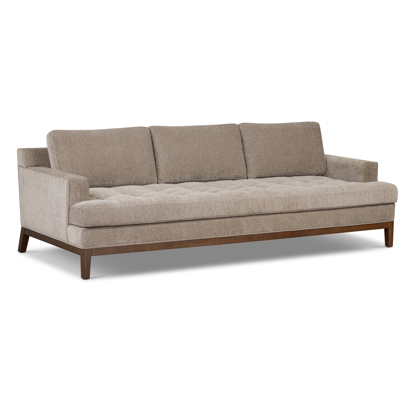 Vernon 99" Sofa | Taupe Brown