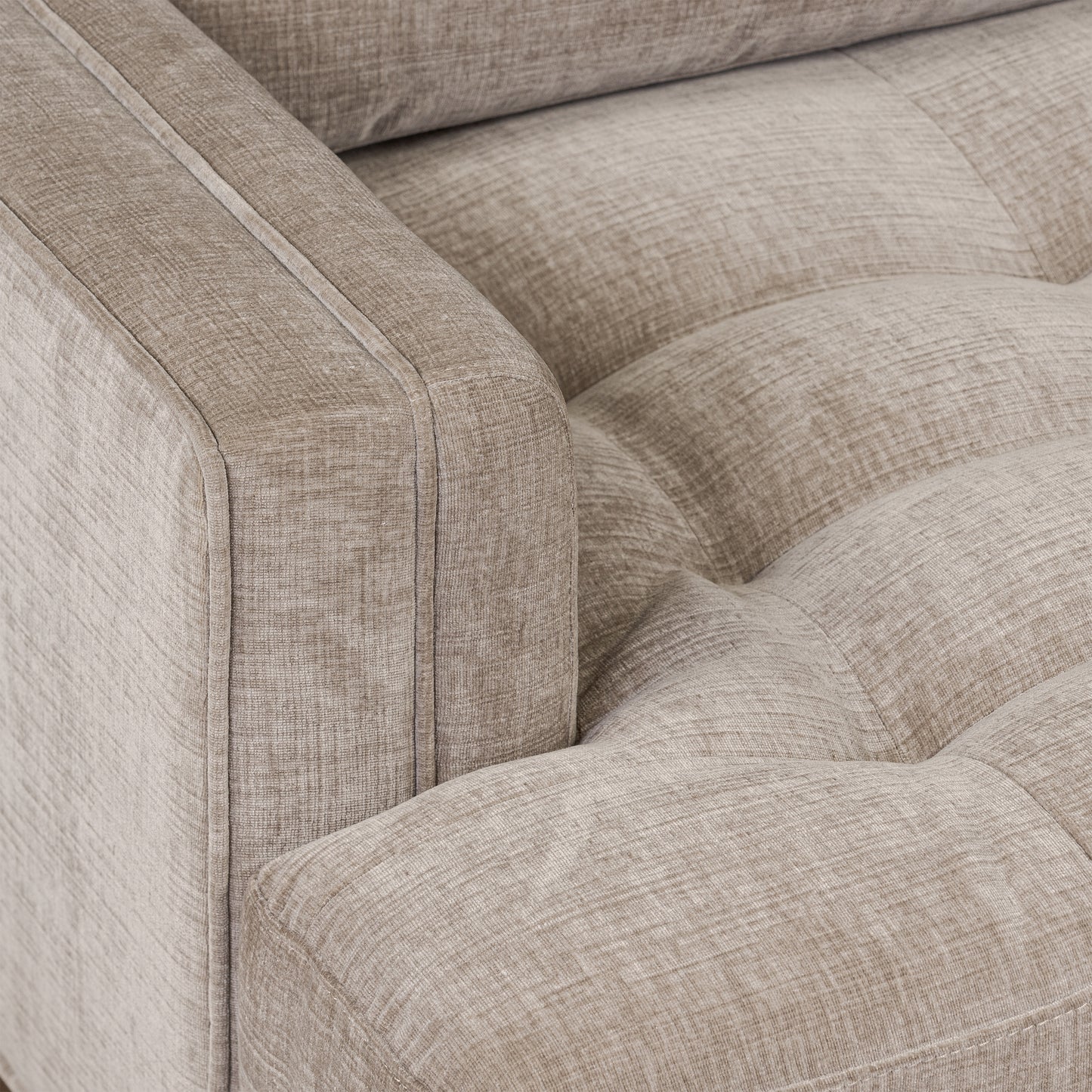 Vernon 99" Sofa | Taupe Brown