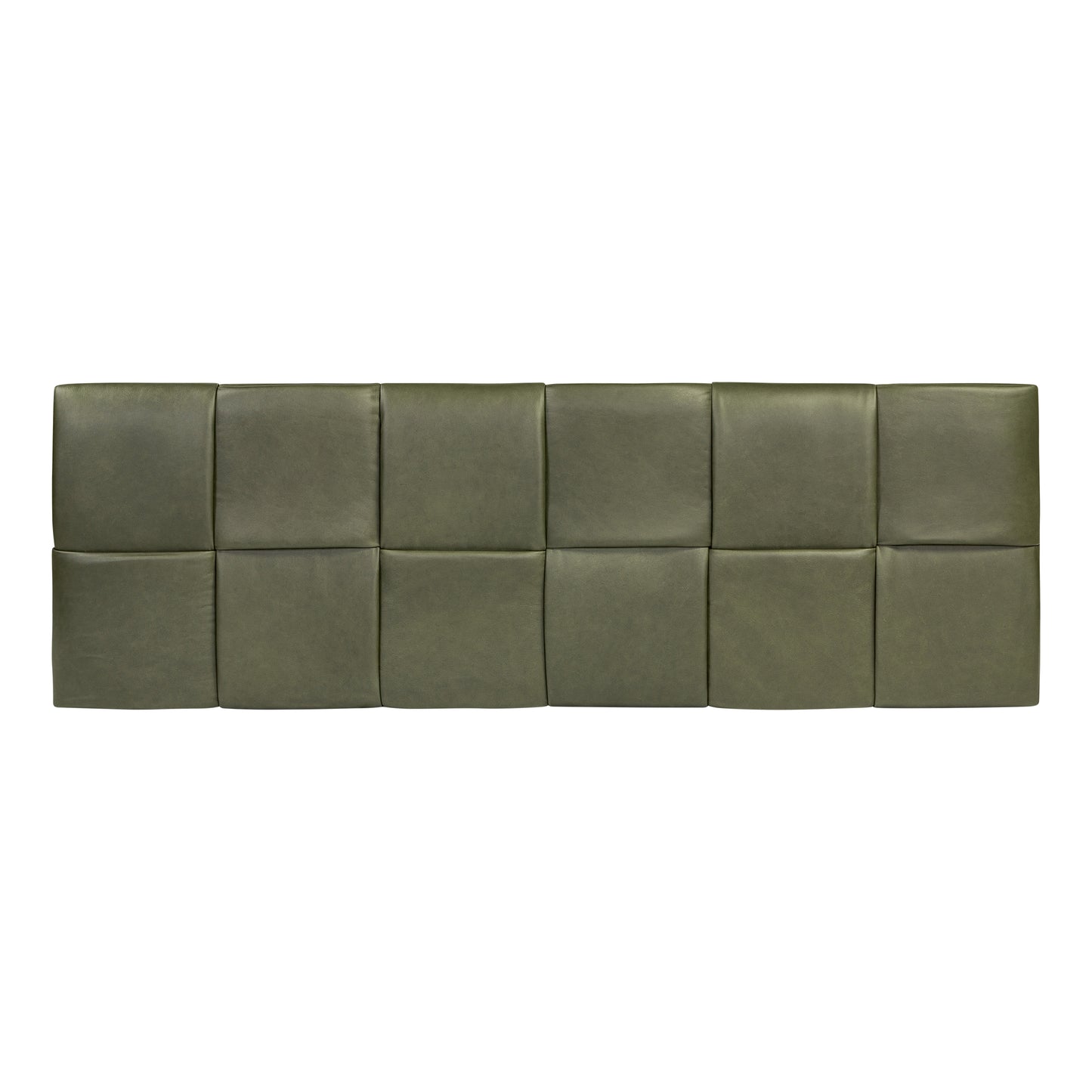 Lapua 55" Leather Bench | Olivine Green