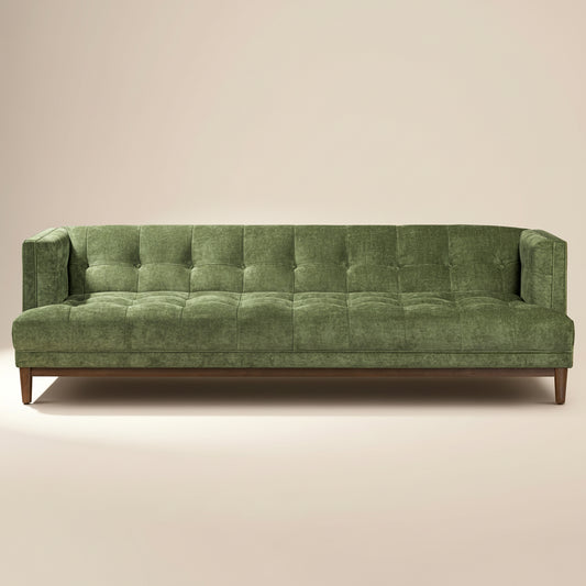 Bolton 100" Sofa | Distressed Green