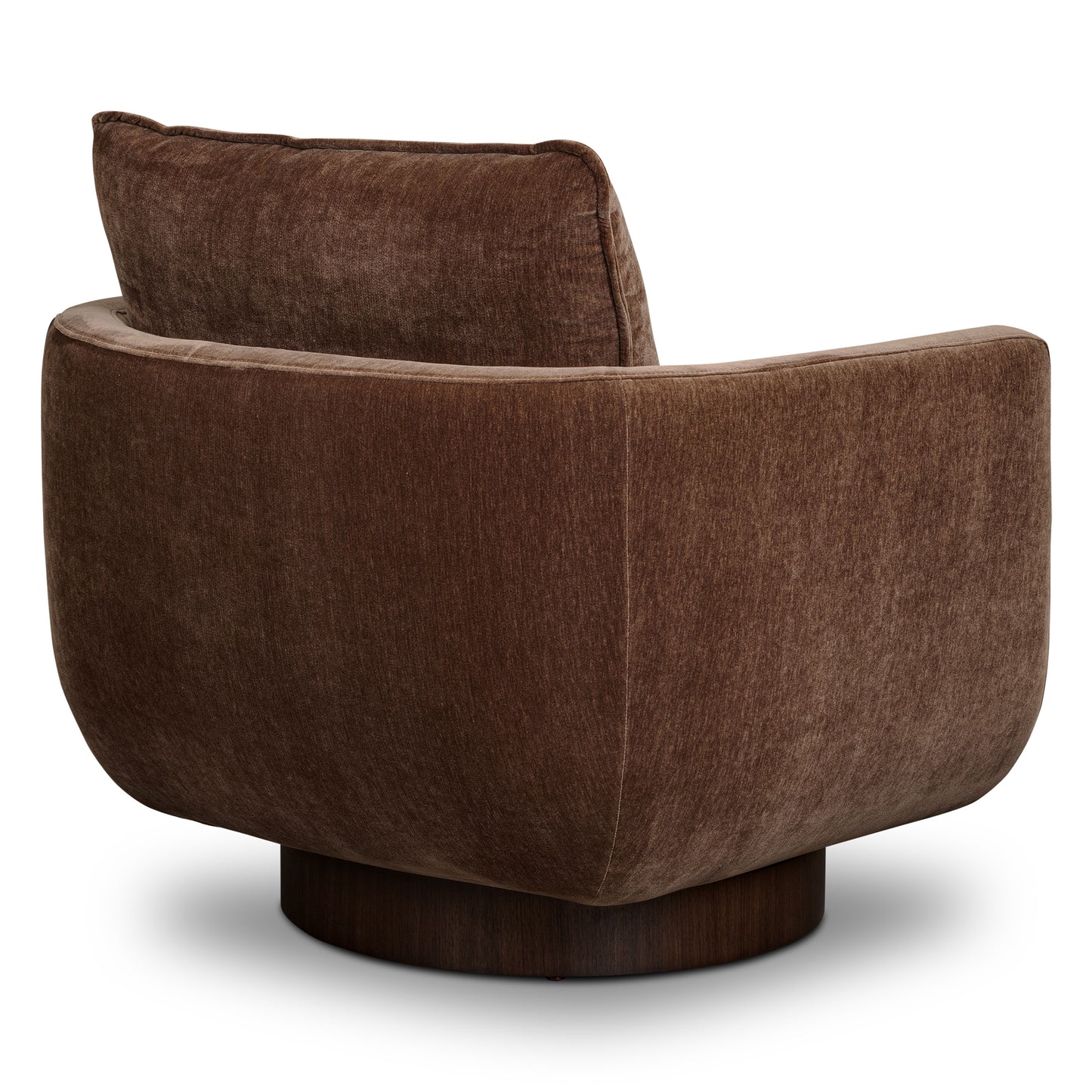 Carla Swivel Lounge Chair | Bronzer Brown